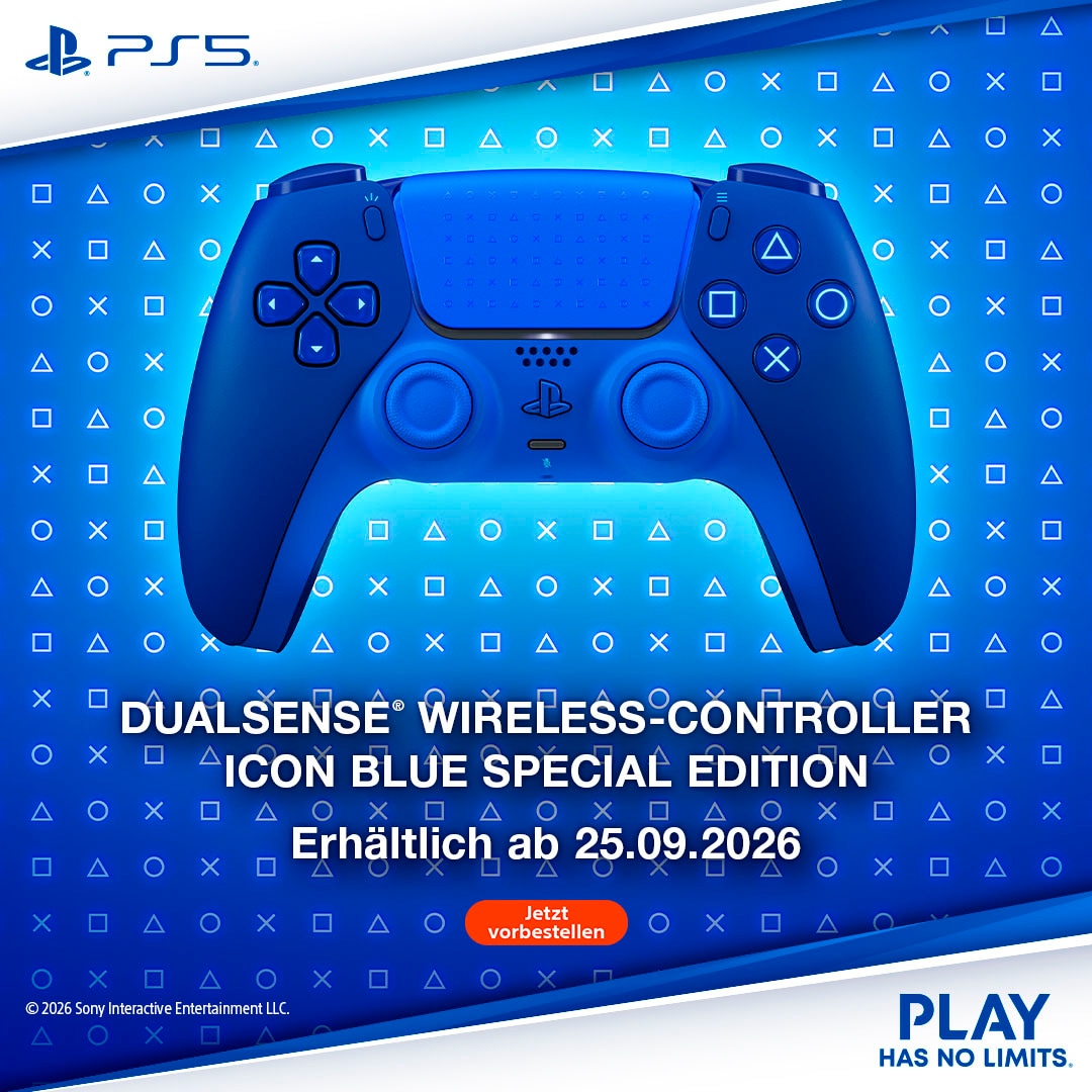 PlayStation 5 Wireless-Controller »DualSense Icon Blue Special Edition«