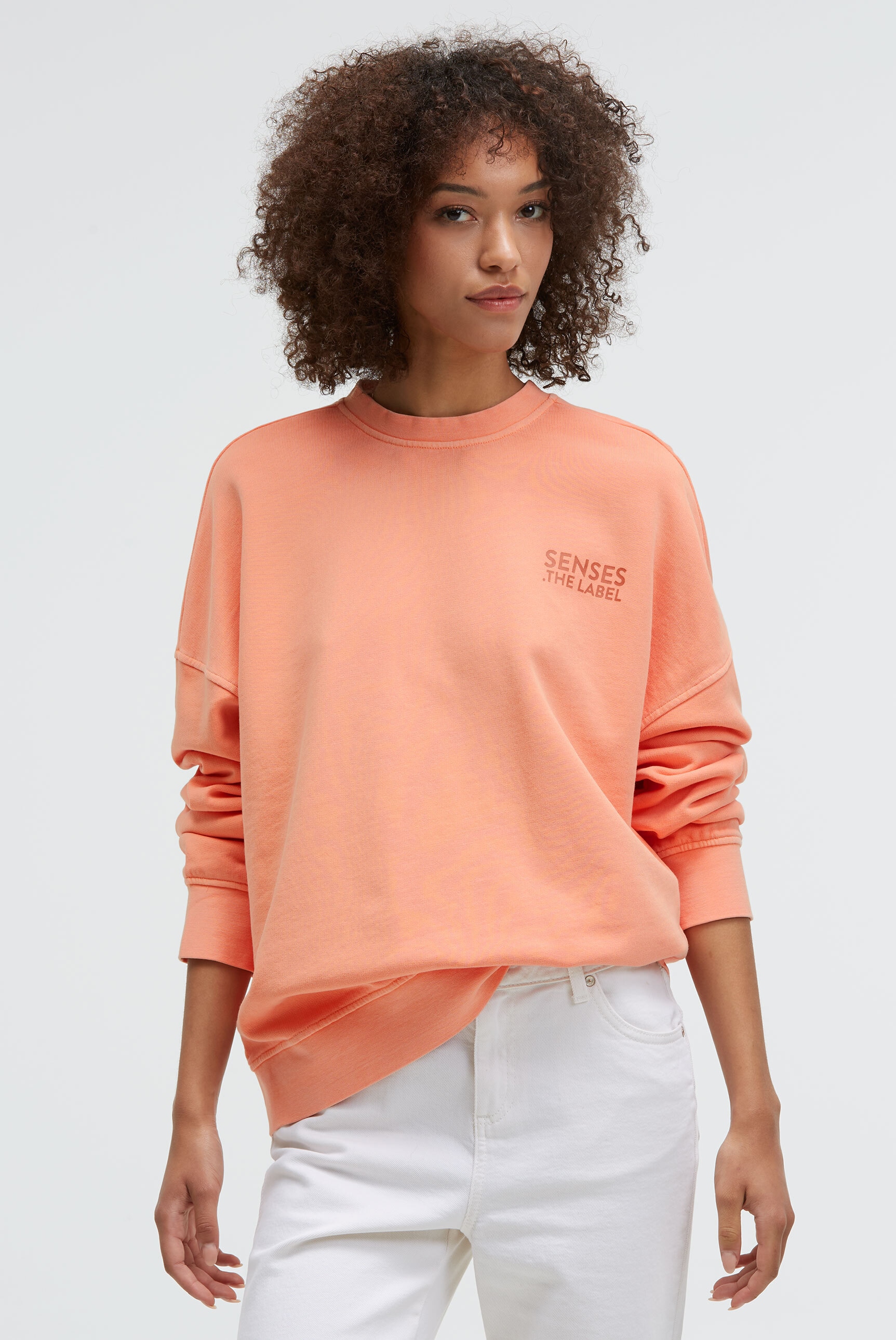SENSES.THE LABEL Sweater, mit überschnittenen Schultern günstig online kaufen