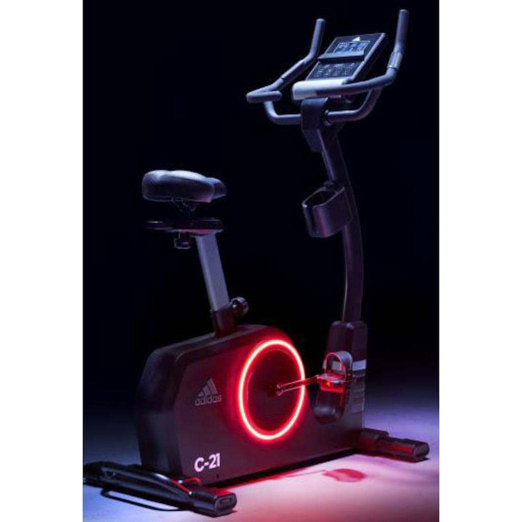 adidas Performance Ergometer »C-21«, mit Tablet-Halterung, LED-Beleuchtung, mit Bluetooth und App-Funktion