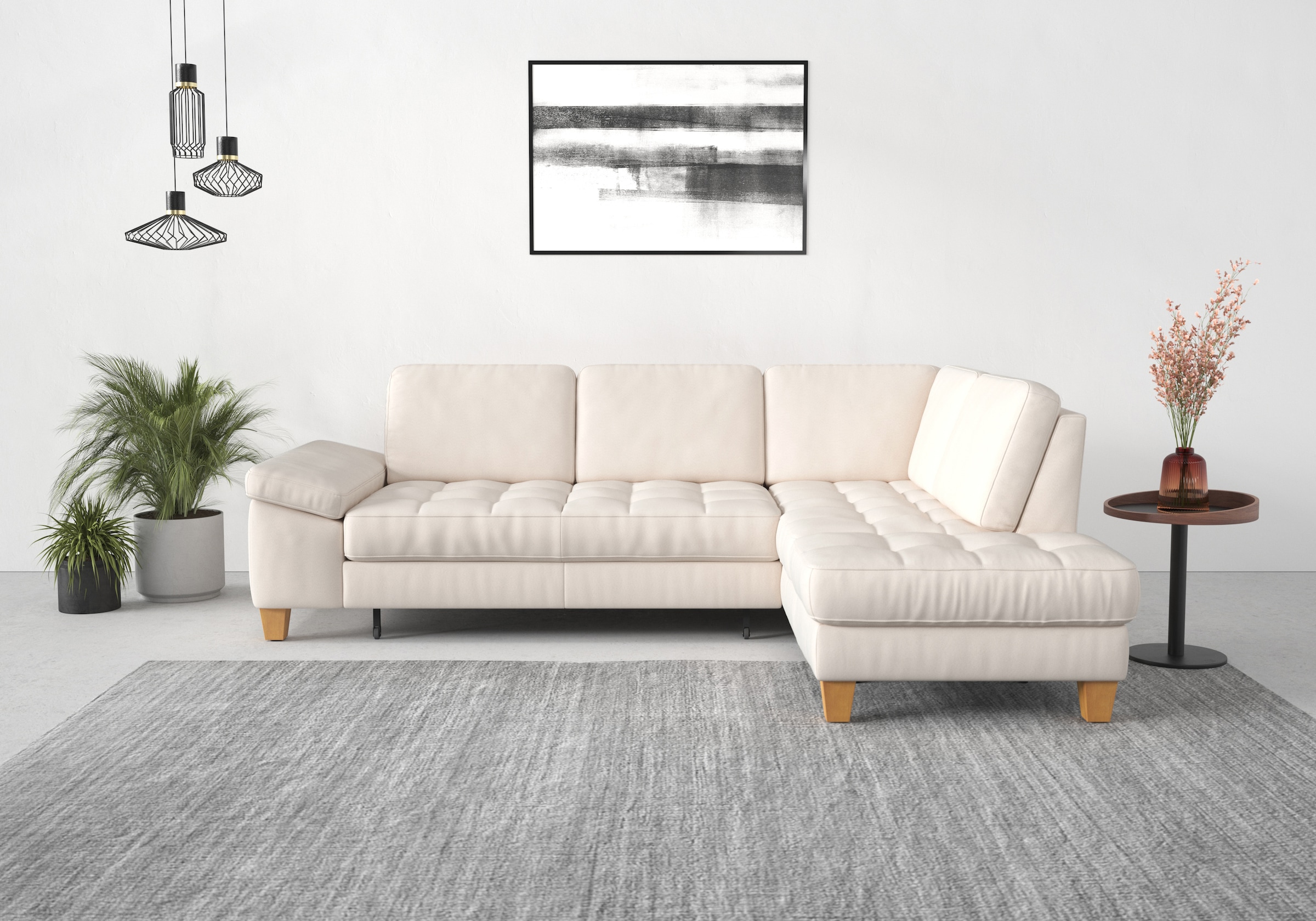 sit&more Ecksofa "Westham L-Form" mit Ottomane, mit oder ohne Bettfunktion, günstig online kaufen