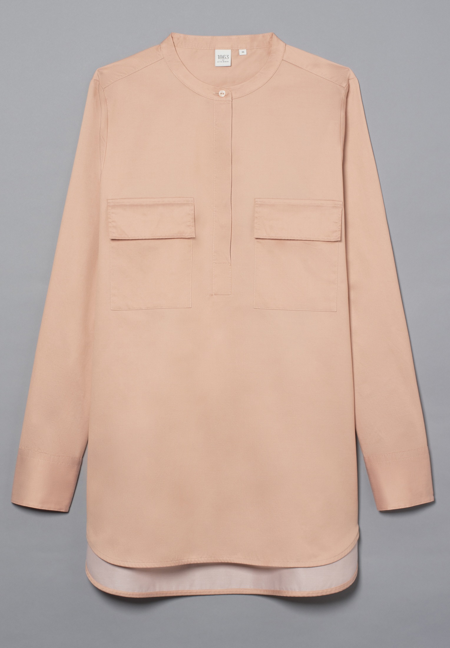 Eterna Longbluse »LOOSE FIT«, EASY IRON (bügelleicht)