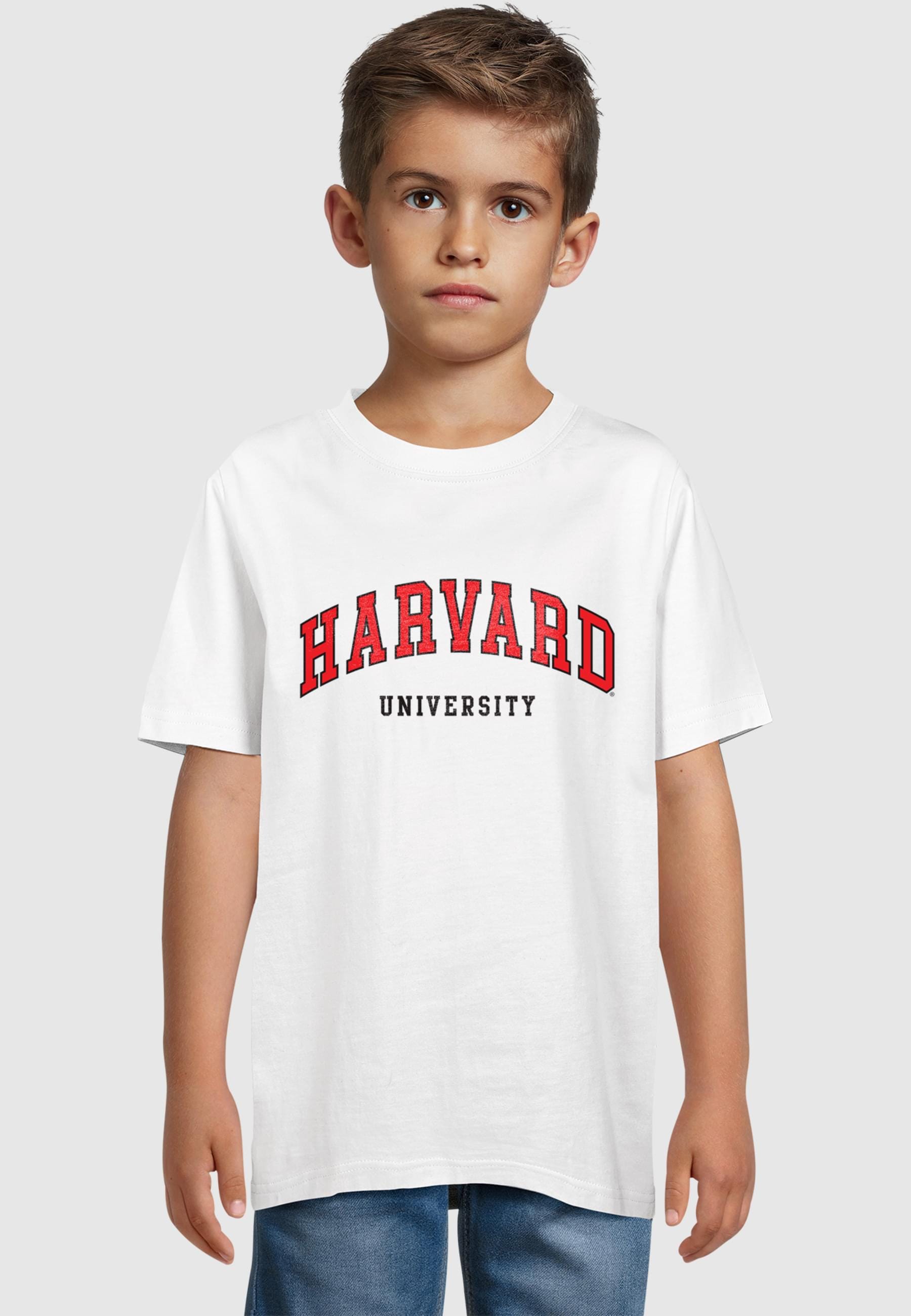 Merchcode T-Shirt »Merchcode Kids Harvard University - Script Basic T-Shirt«, (1 tlg.)