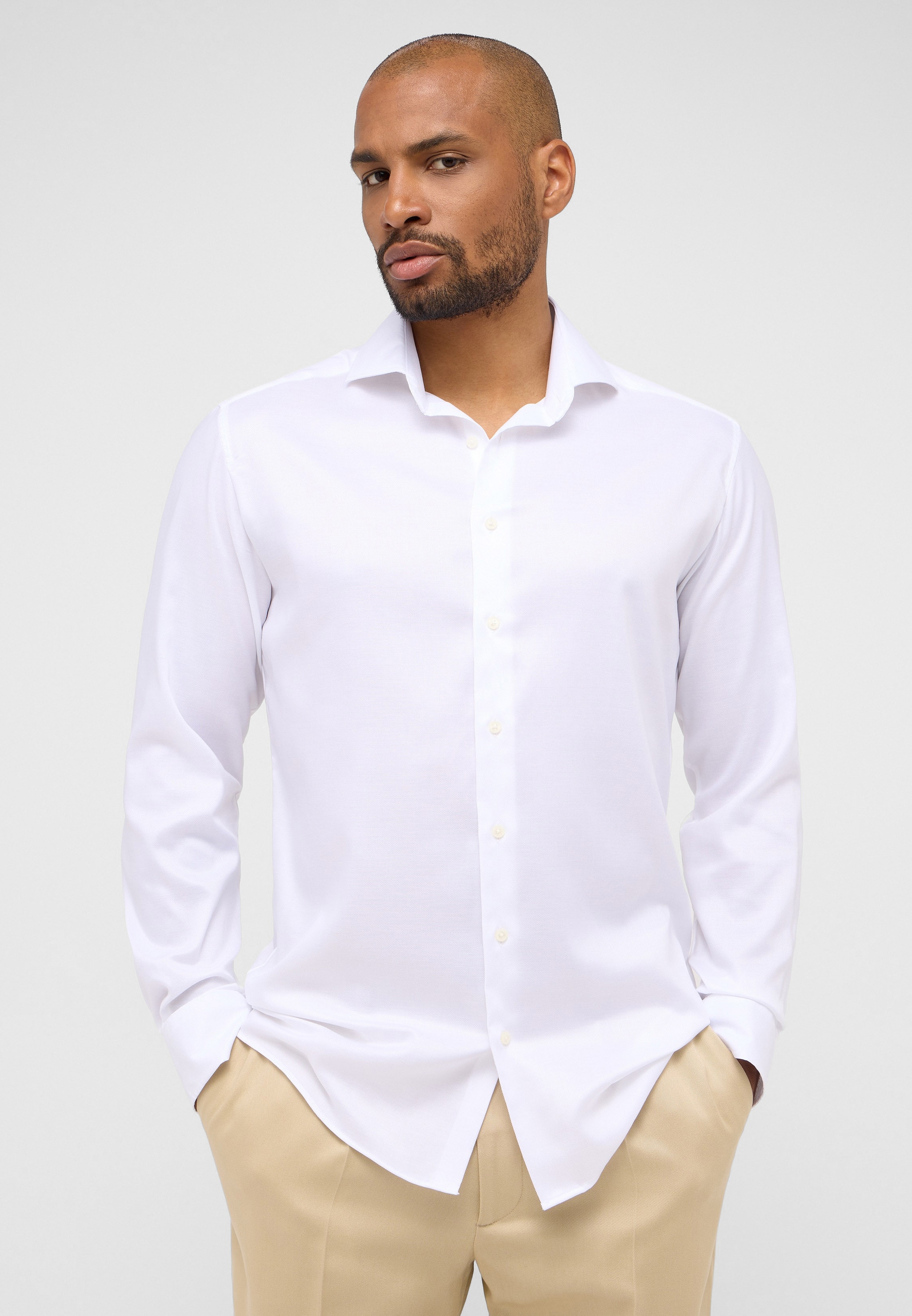 Eterna Langarmhemd "MODERN FIT", EASY IRON (bügelleicht) günstig online kaufen