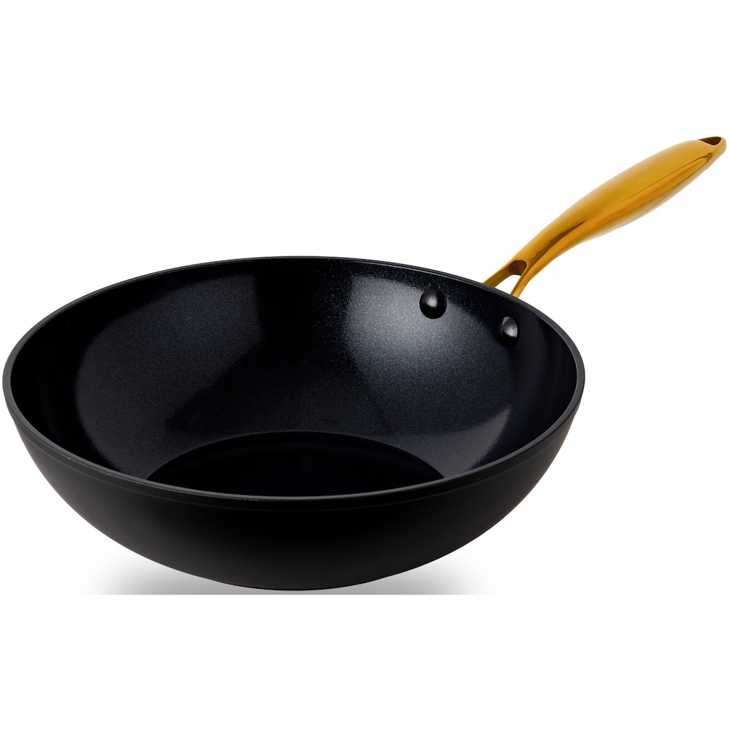 HENSSLERS Wok »HSN«, Aluminium, (1 tlg.)