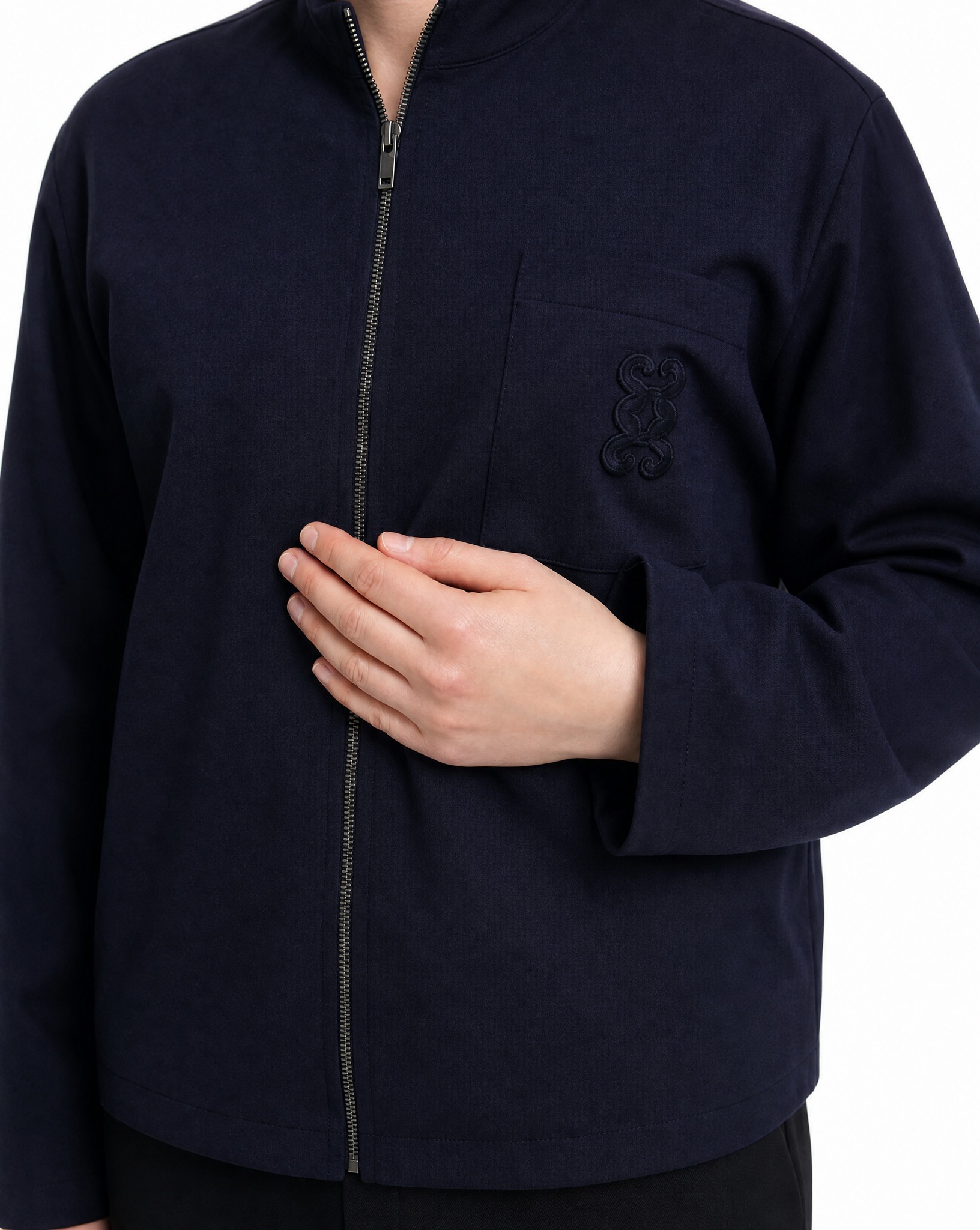 Smith & Soul Kapuzensweatjacke mit Zwei-Wege-Reißverschluss