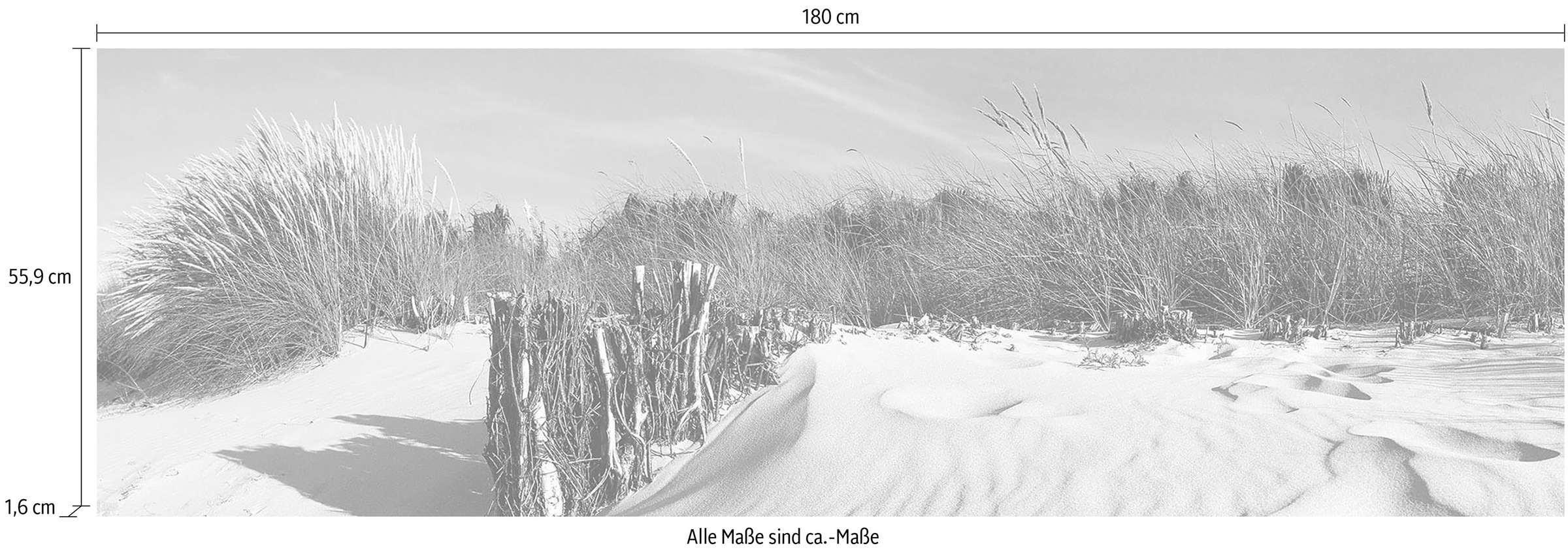 Thumbnail - Express Küchen Küchenrückwand "Strand"