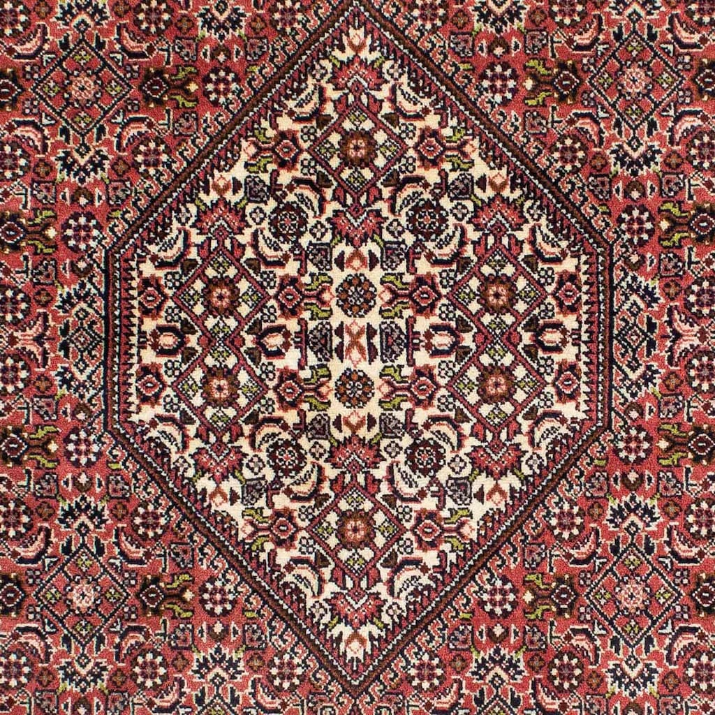 morgenland Wollteppich »Bidjar - Zanjan Medaillon Rosso chiaro 240 x 140 cm«, rechteckig