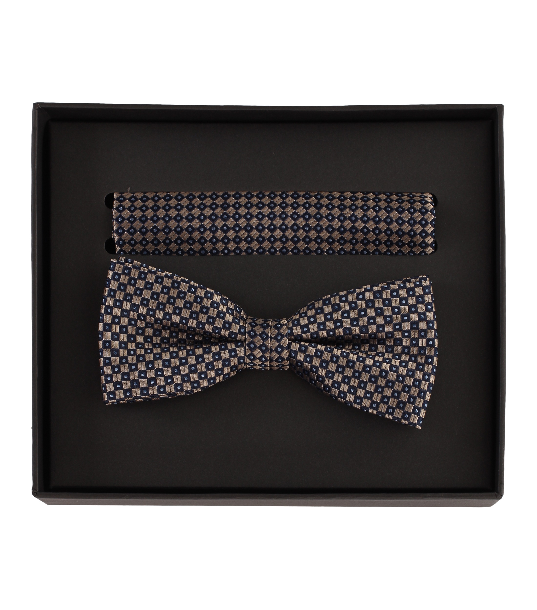 VENTI Herren Fliege "VENTI Accessoires gemustert", beige, 100% Seide, Fliegen