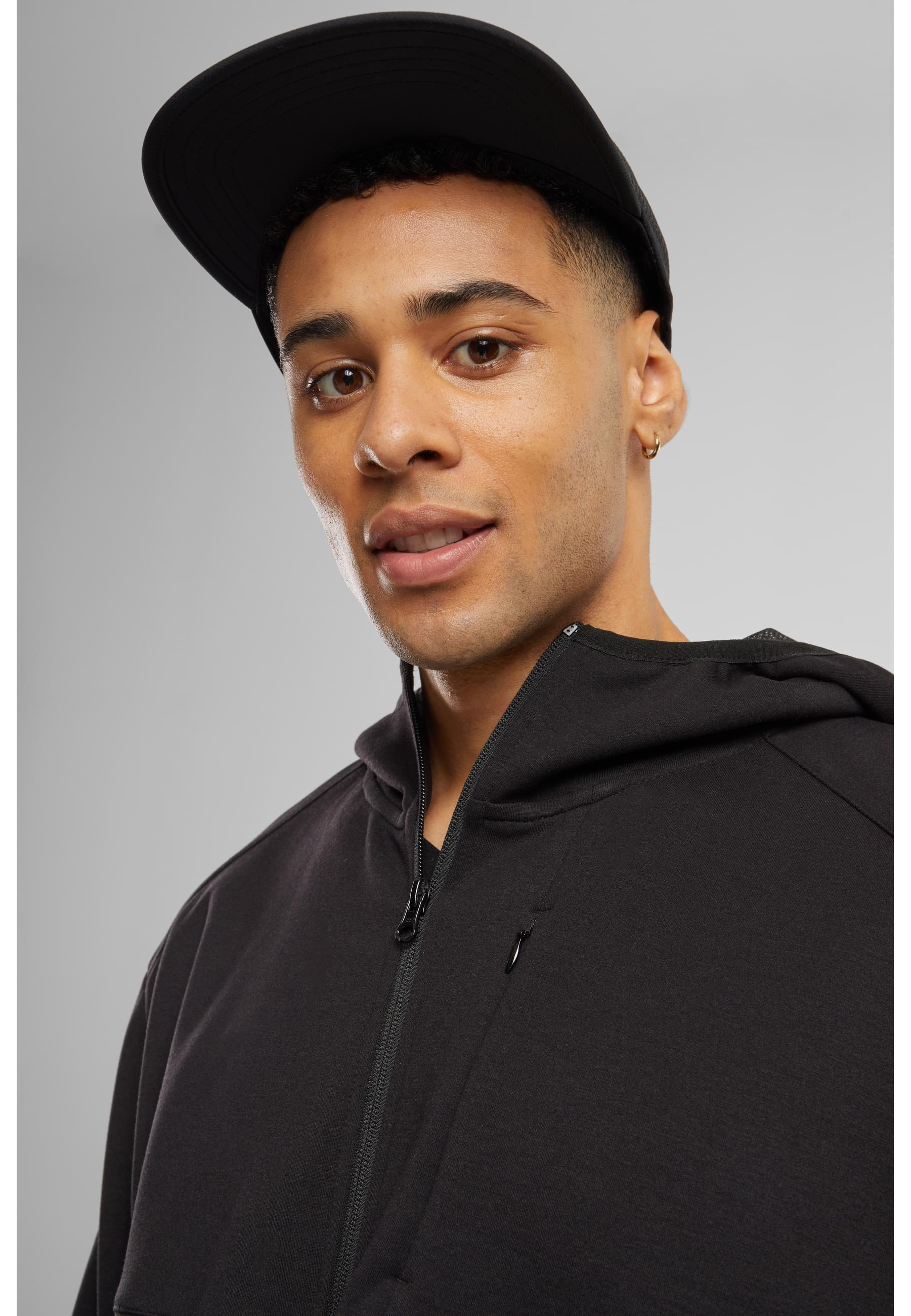 URBAN CLASSICS Sweatjacke »Urban Classics Scuba Zip Pocket Hoody«