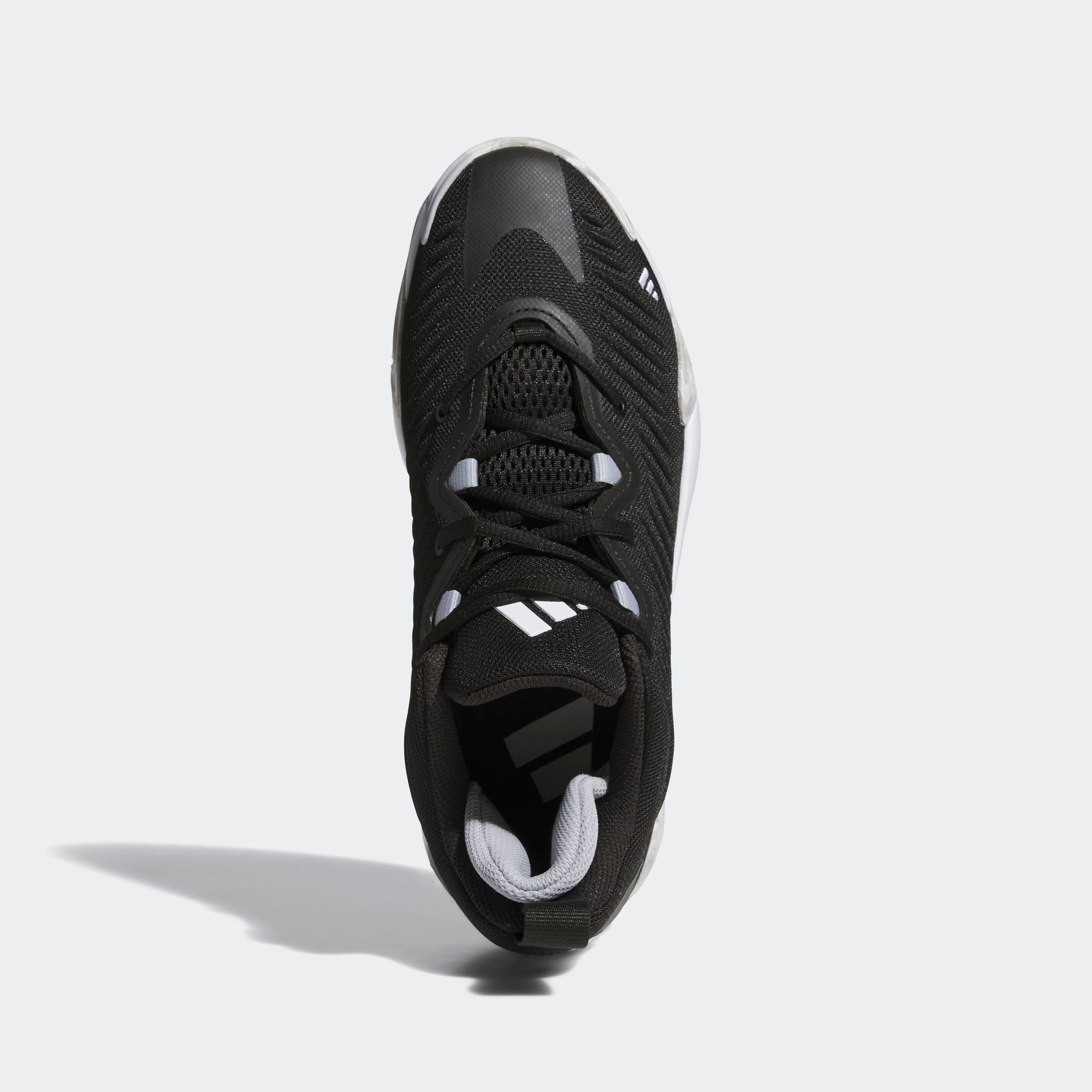 Basketballschuh ADIDAS PERFORMANCE "ADIDAS INITIATION", Herren, Gr. 48, core schwarz, halo silber, ftwr weiß, Textil, Schuhe 3