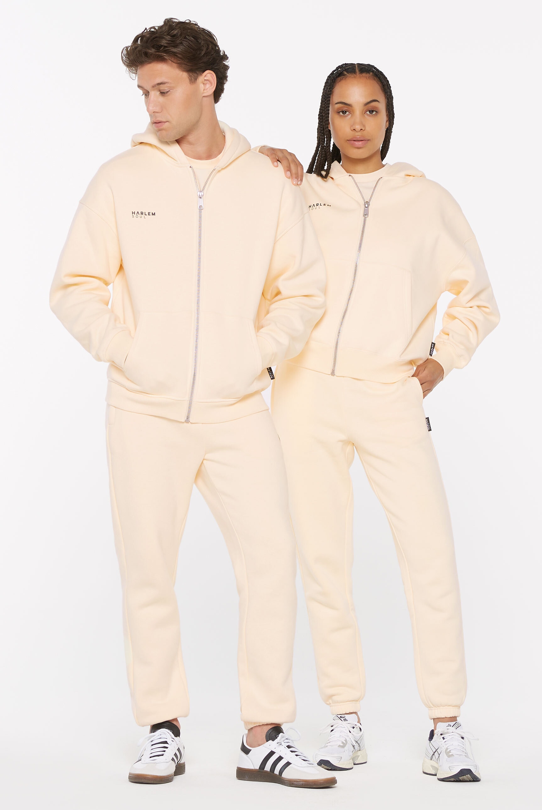 Harlem Soul Kapuzensweatjacke, mit weicher Innenseite