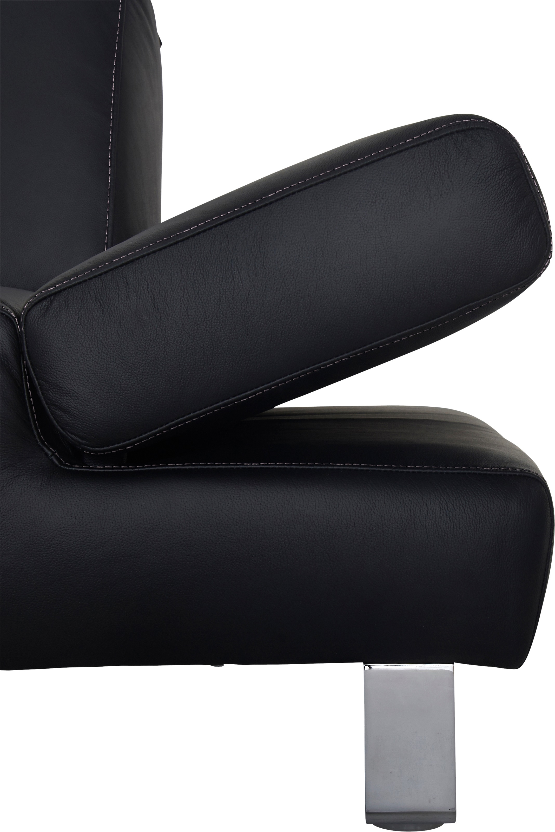 W.SCHILLIG 2-Sitzer »taboo Designsofa mit hohem Sitzkomfort«, mit Übertiefe, inklusive Armlehnenverstellung, mit Kontrastnaht