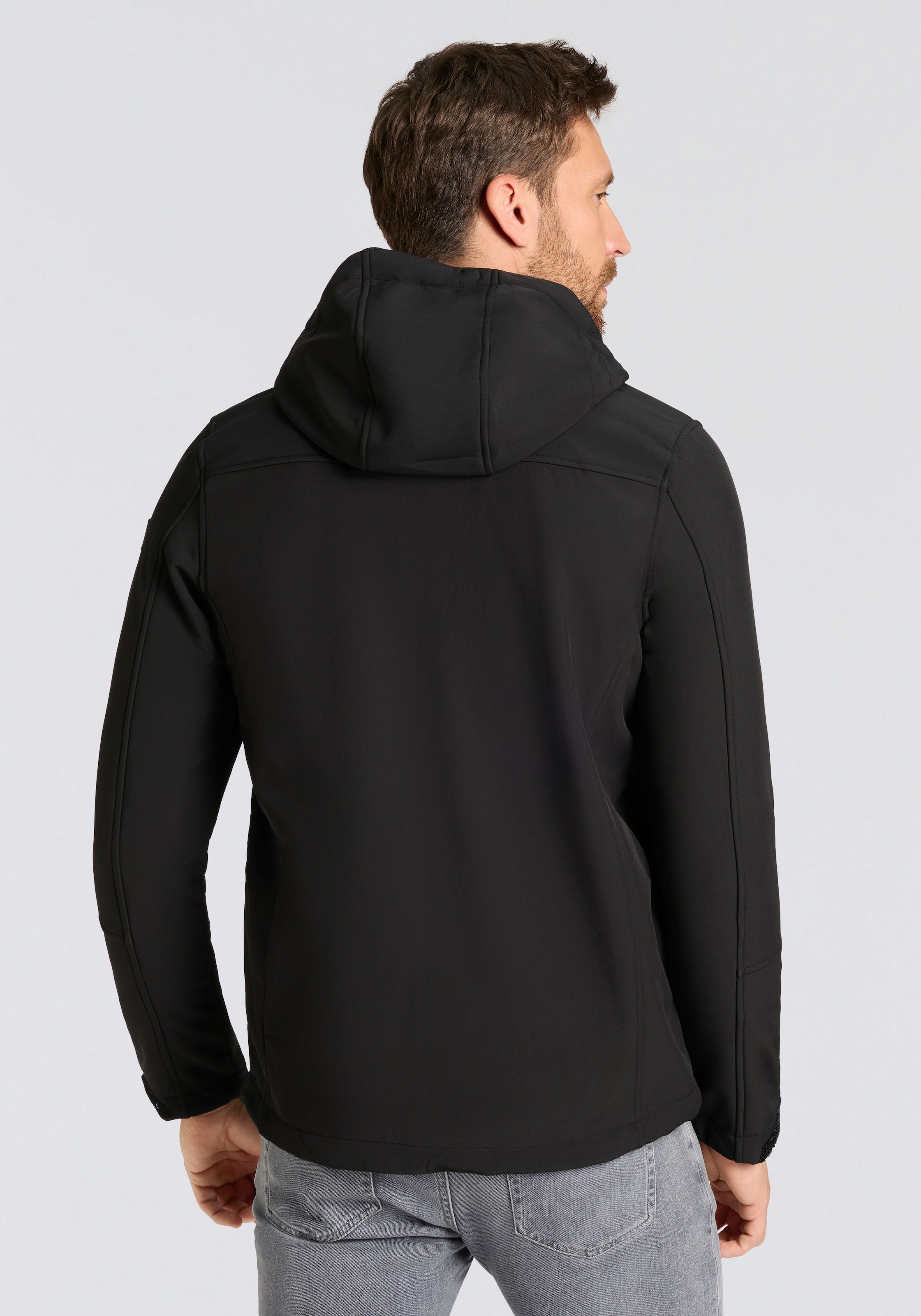 Killtec Softshelljacke »KOW 79 MN SFTSHLL JCKT« 1 Stk. tlg. wasserabweisend mit 10.000 mm Wassersäule, atmungsaktiv