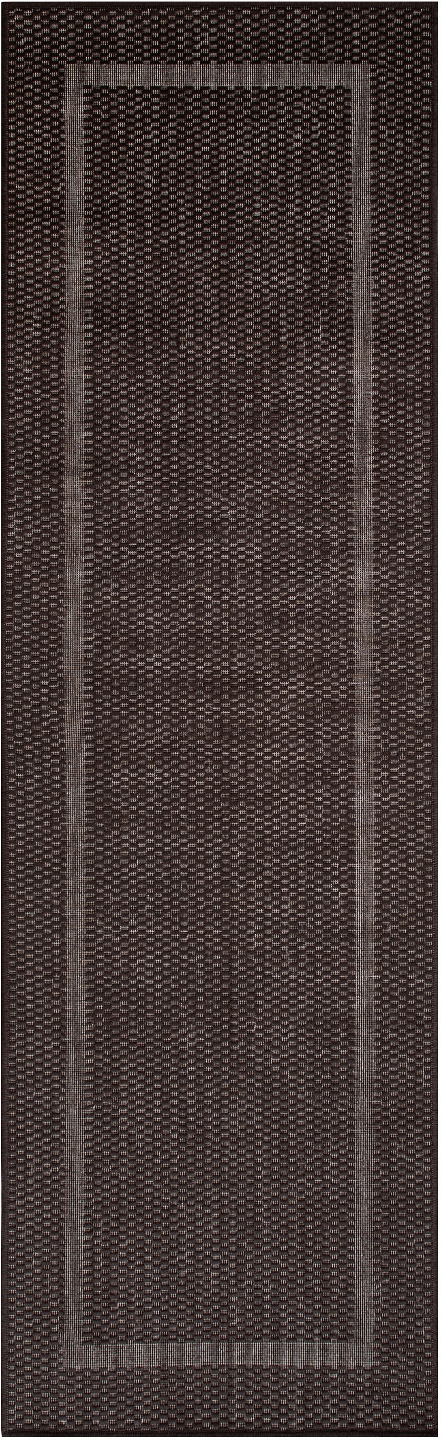 my home Teppich »Venedig Bordüre auch als Läufer erhältlich«, rechteckig, 3 mm Höhe, In- und Outdoor geeignet, Sisal-Optik, Wetterfest & UV-beständig