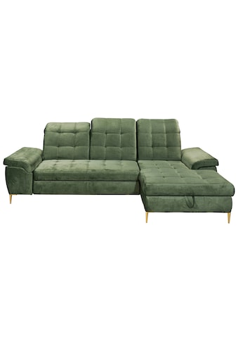 ED EXCITING DESIGN Ecksofa »Valtura« frei stellbar Dėžutė...