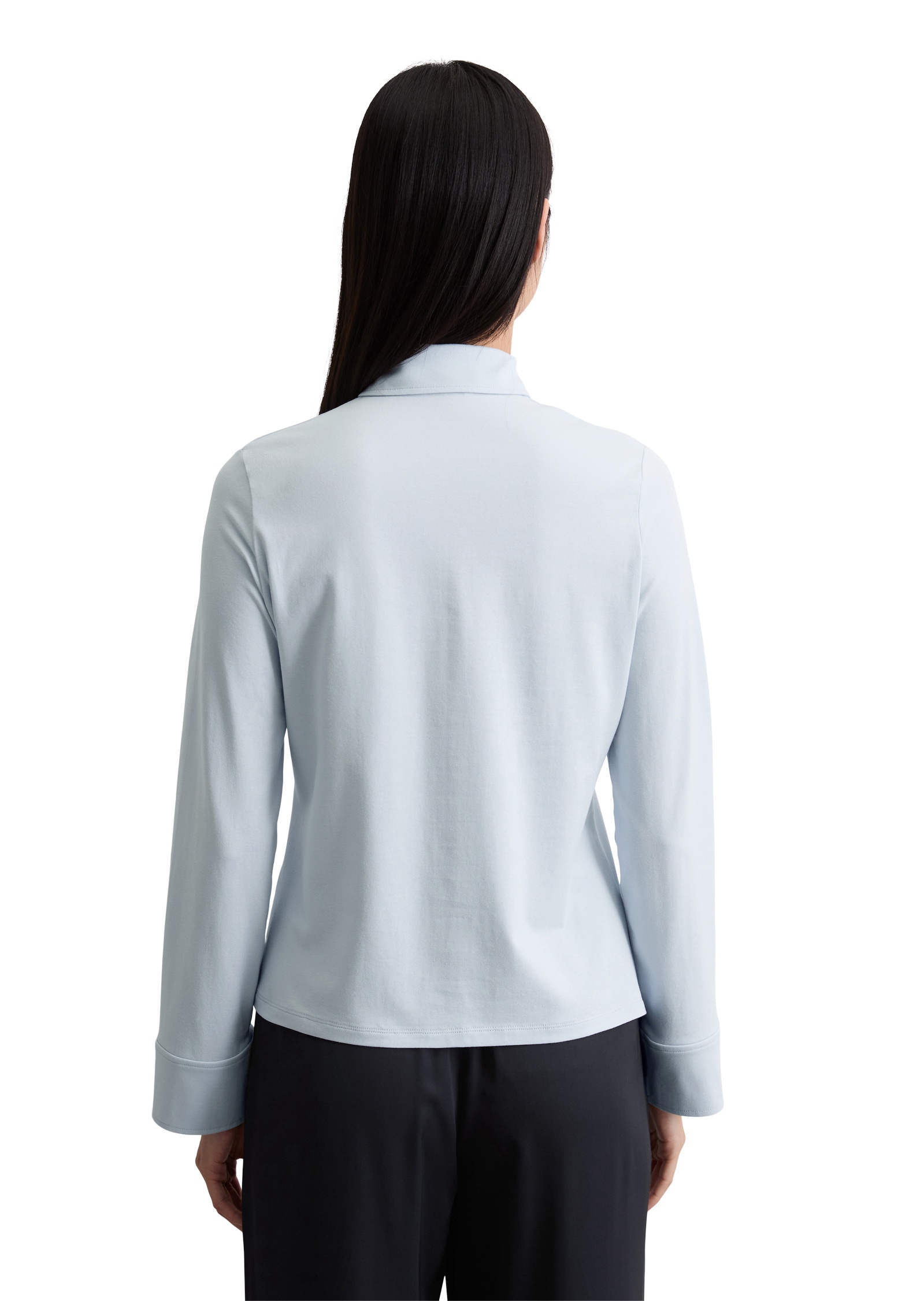 Marc O'Polo Langarmshirt »aus Organic-Cotton-Stretch«