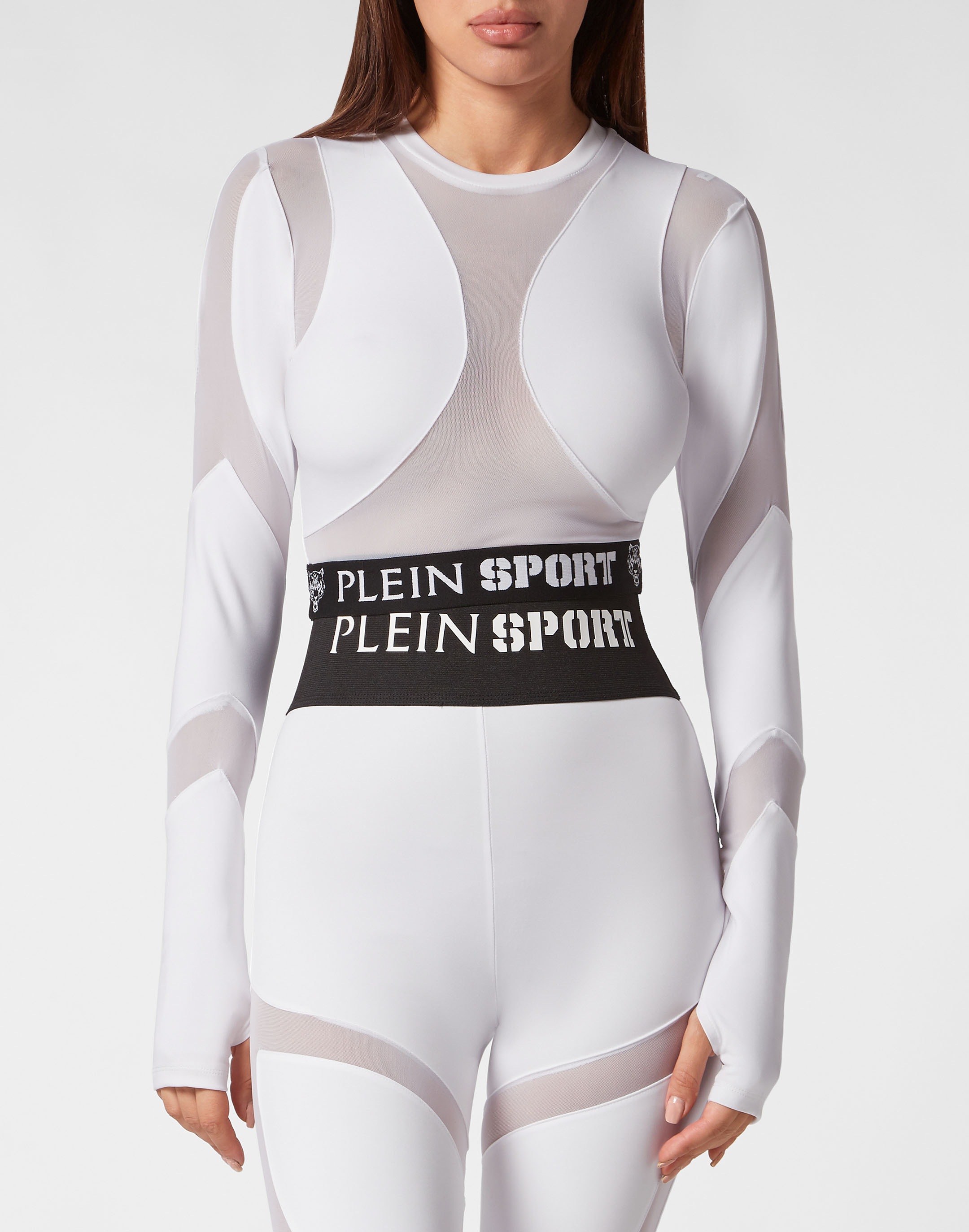 PLEIN SPORT Lauftop "Sport Top Multicut"