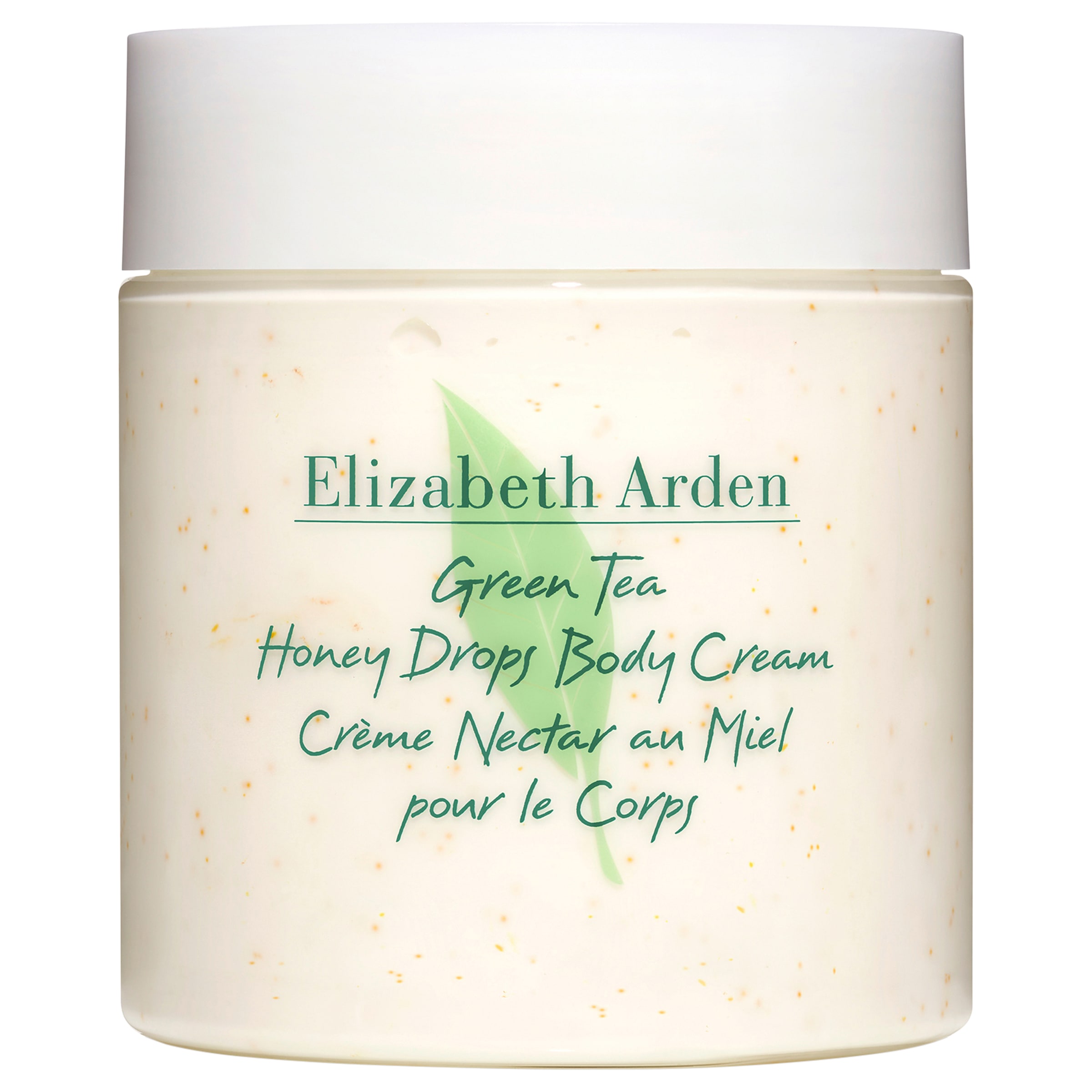 ELIZABETH ARDEN Damen Körpercreme "GREEN TEA HONEY DROPS BODY CREAM", 500ml, beige, Hautpflegemittel, mit grünem Tee-Extrakt, für trockene Haut