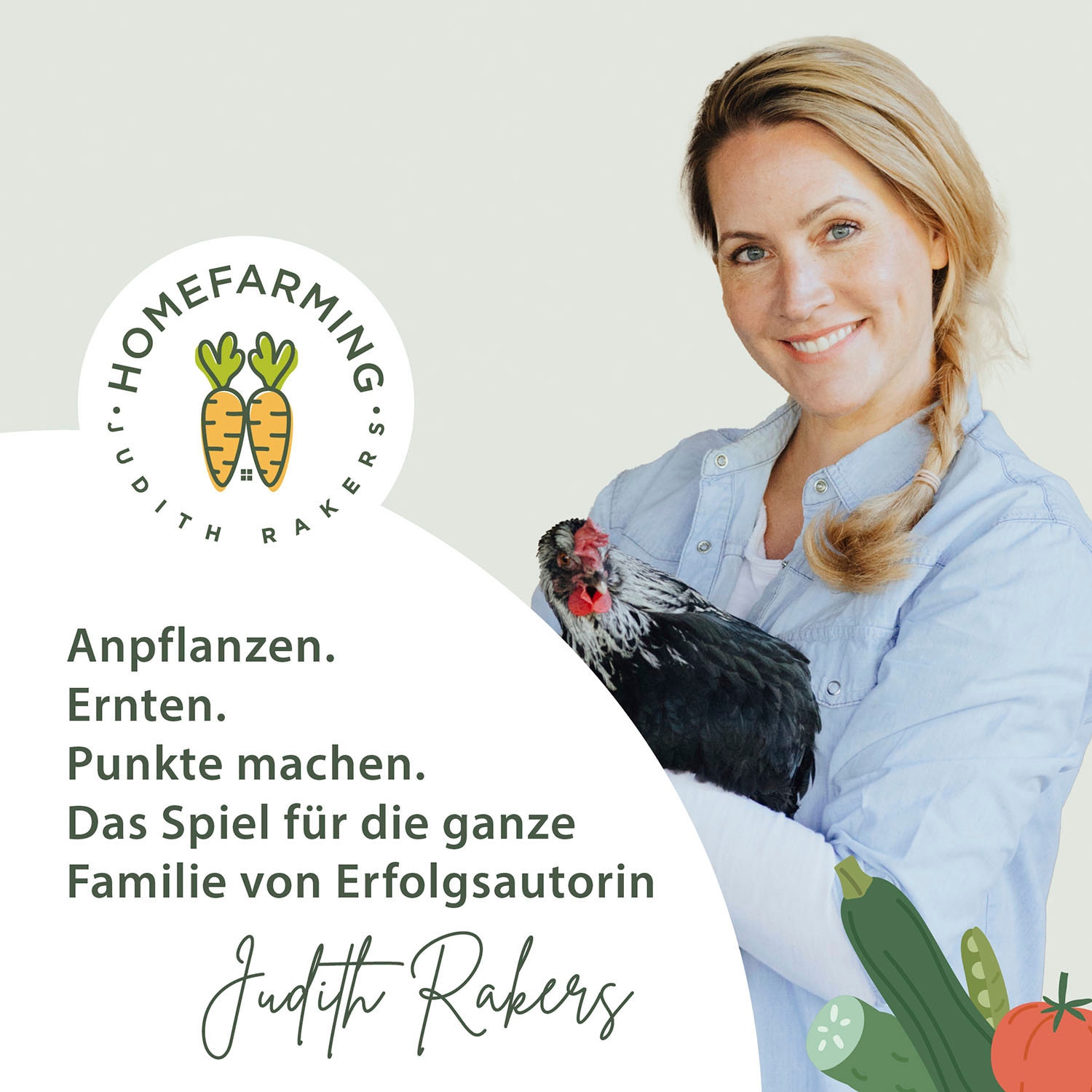 Kosmos Spiel »Judith Rakers Homefarming - Das Spiel«, Made in Germany
