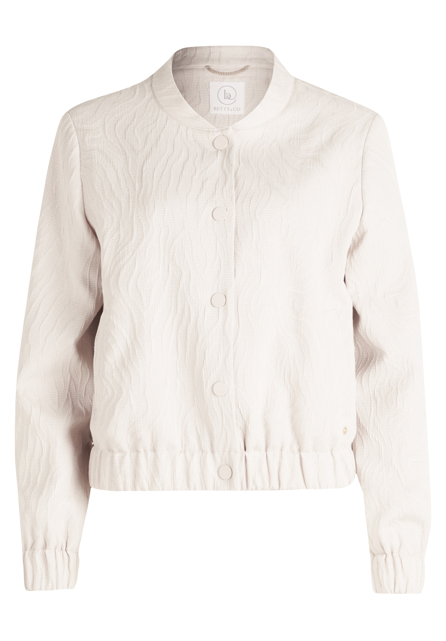 Betty&Co Jackenblazer »Betty & Co Blouson mit Jacquard«, Material