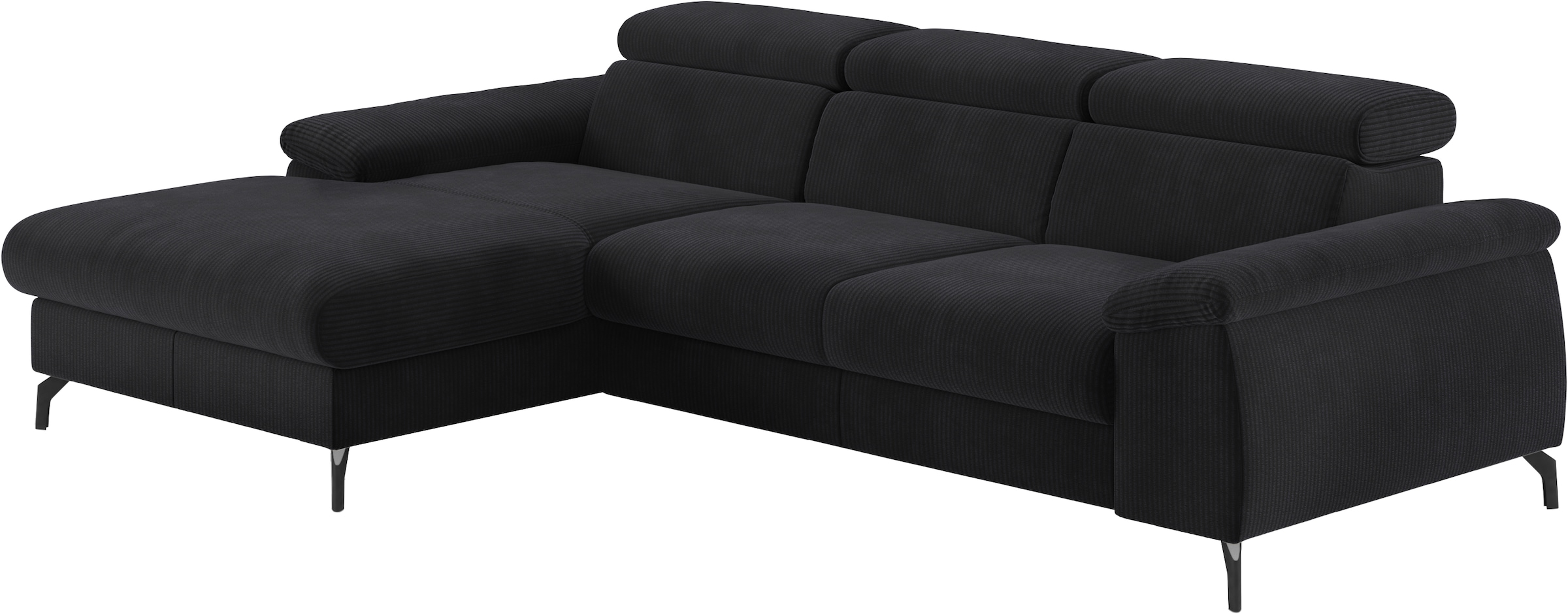 COTTA Ecksofa »Kitty L-Form«, mit Kopfteilverstellung, wahlweise mit Bettfunktion & Bettkasten