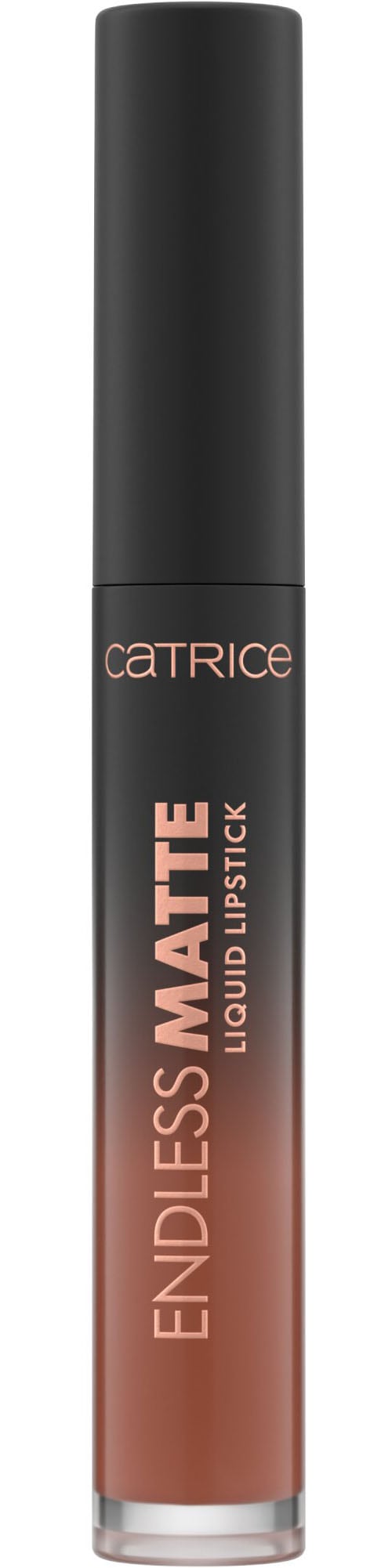 Catrice Lippenstift »Endless Matte Liquid Lipstick«, Cremige, nicht klebrige Textur in einem edlen Schokobraun-Ton