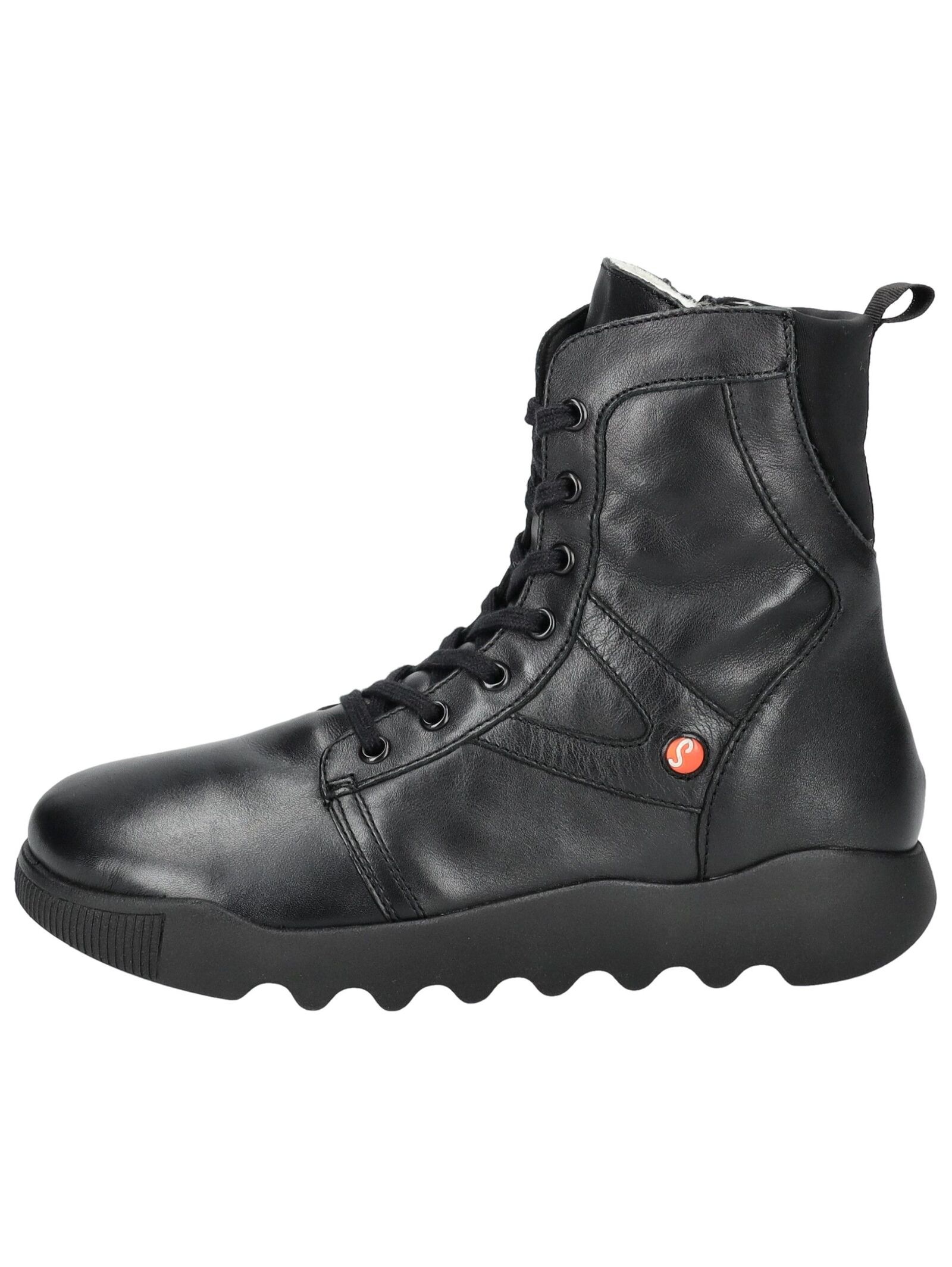 softinos Schnürstiefelette "softinos Stiefelette Leder" günstig online kaufen