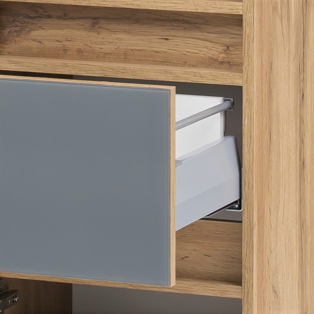 welltime Seitenschrank »Horki«, 40 cm breit, mit Schubkasten