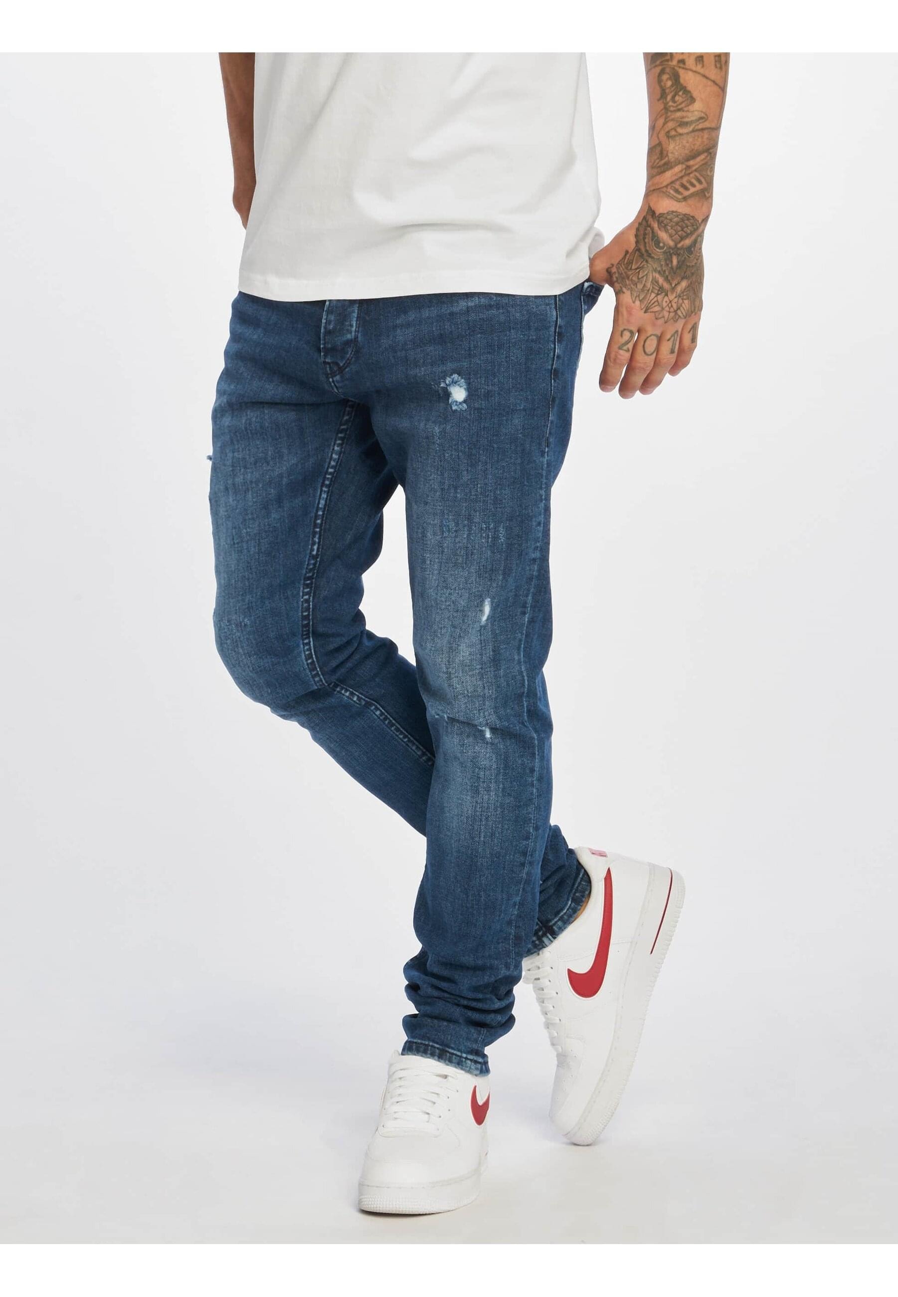 DEF Bequeme Jeans »DEF Herren Skom Slim Fit Jeans«, (1 tlg.)