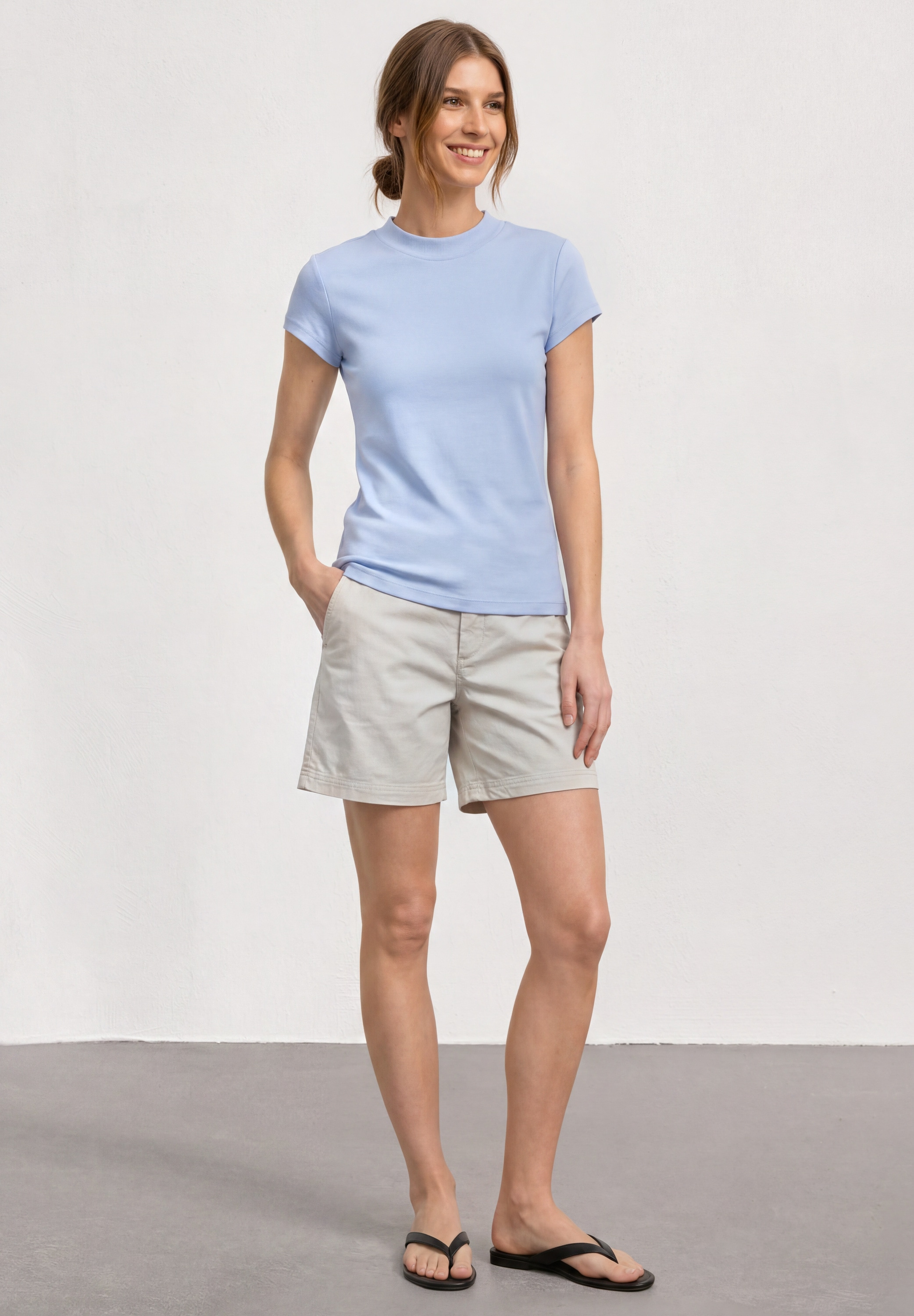 STREET ONE T-Shirt mit Turtleneck