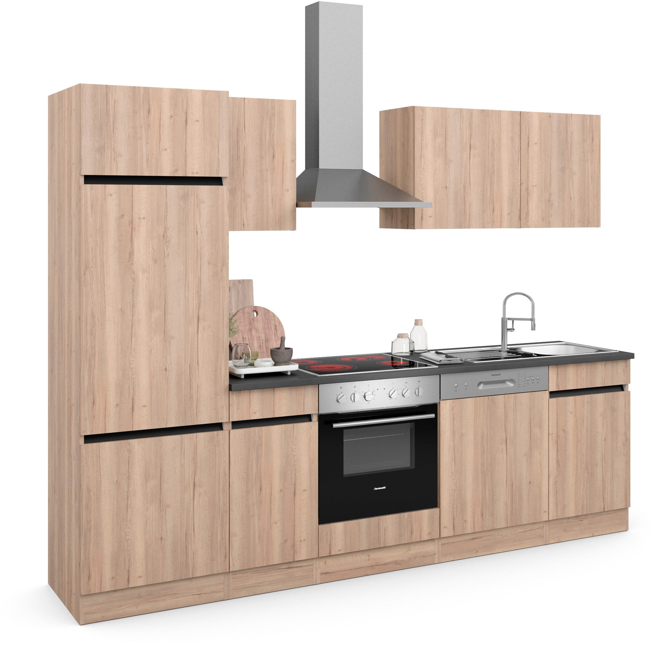 OPTIFIT Küche »Safeli«, Breite 270 Geräte cm, mit wahlweise oder ohne kaufen Hanseatic-E- | BAUR