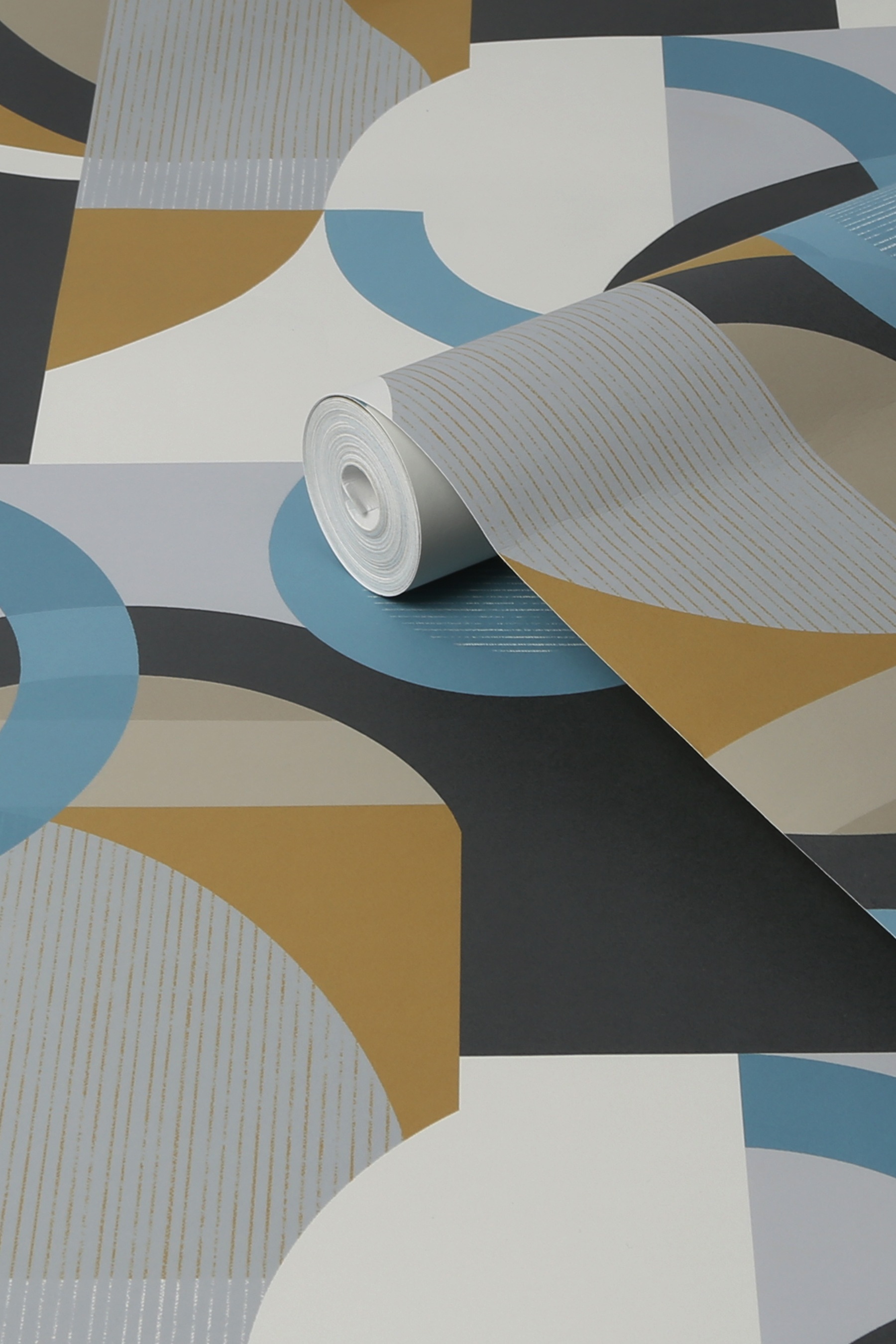 Next Vliestapete »RETRO SHAPES GEO Vliestapete 10mx52cm« 3D-Optik glatt