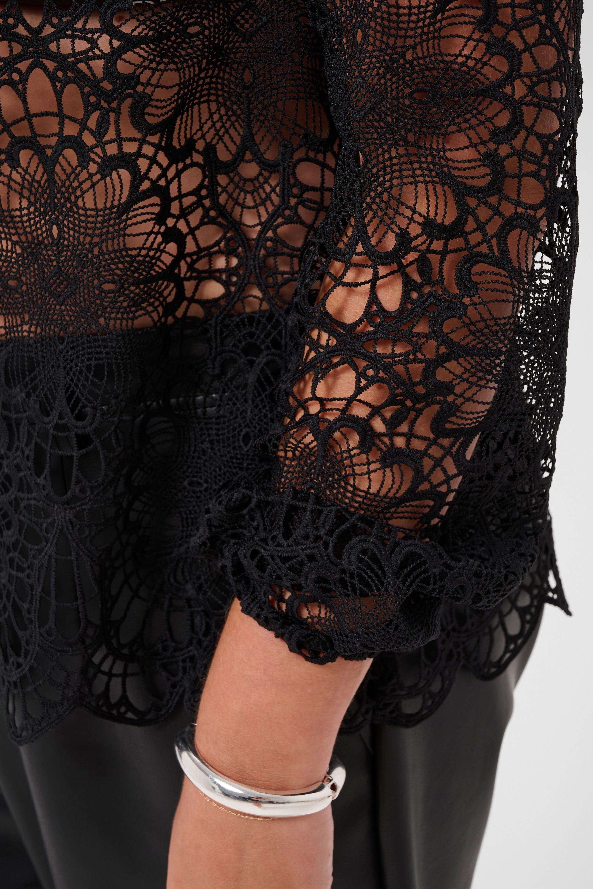 KAFFE Curve Langarmbluse »KAFFE Curve Bluse langarm KCgloria«
