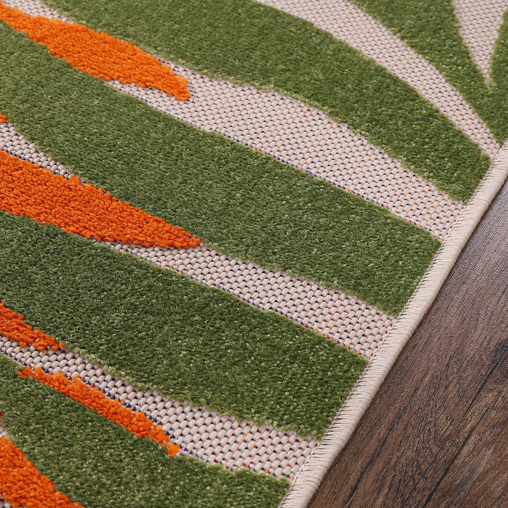 Wohnen Teppiche Sanat Teppich »Floral«, rechteckig, 6 mm Höhe, In- und Outdoor geeignet, florales Design, Balkon, Terasse multi Wohnen Teppiche Sanat Teppich »Floral«, rechteckig, 6 mm Höhe, In- und Outdoor geeignet, florales Design, Balkon, Terasse multi