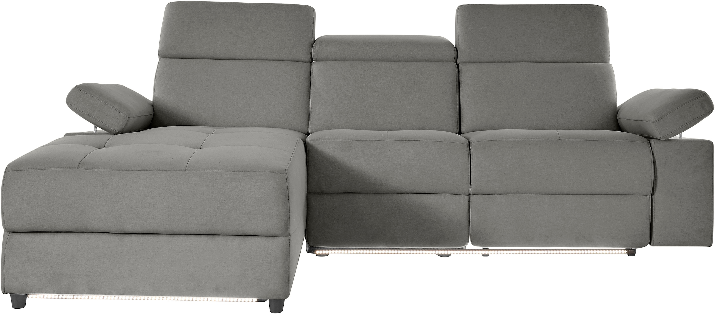 Places of Style Ecksofa "Kilado, L-Form,", mit Relaxfunktion, verstellbarer günstig online kaufen