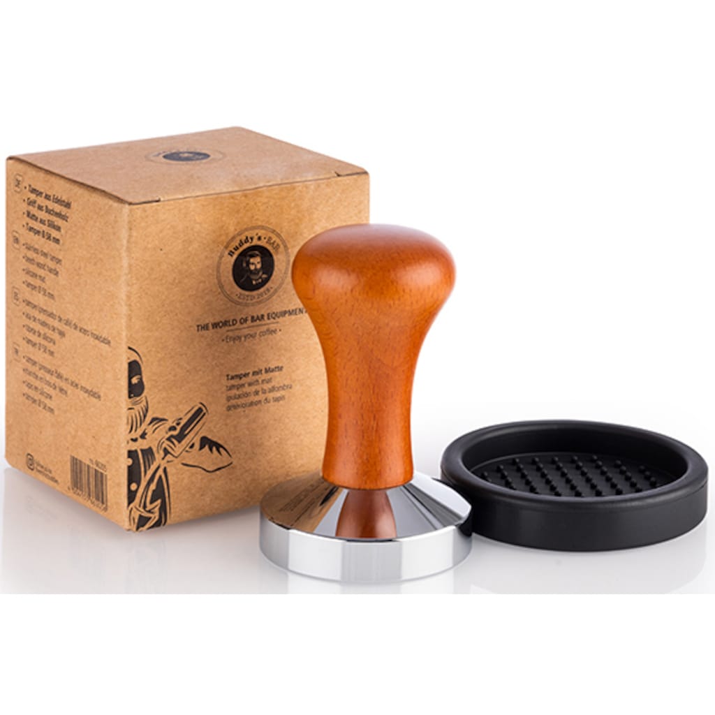 Buddy's Tamper »Buddy´s Bar - Barista Edition«, (Set, 2 tlg.)