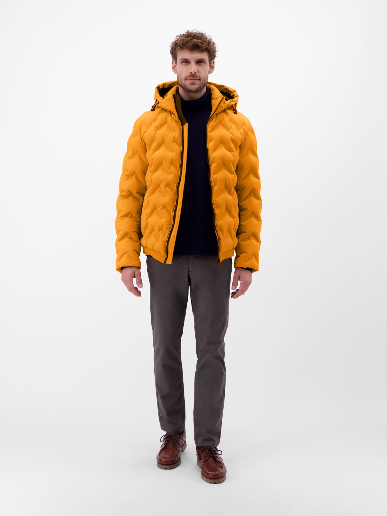 LERROS Steppjacke »LERROS Herren Funktions-Steppjacke«, mit Kapuze, Wasser- und windabweisend, atmungsaktiv