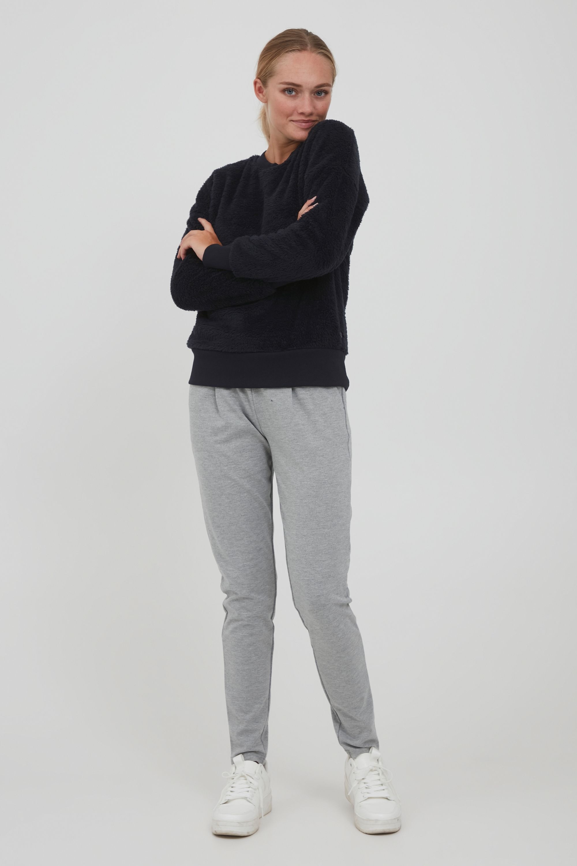 OXMO Sweatshirt »Rundhalspullover OXAnnica«