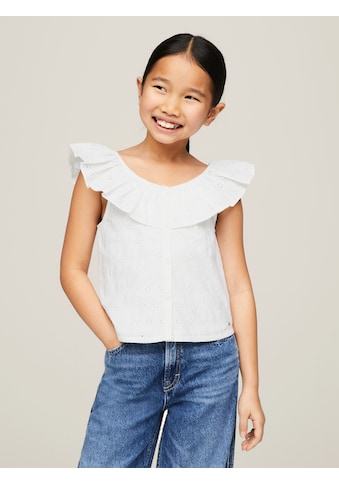 Babydollshirt »BRODERIE ANGLAISE FRILL TOP«