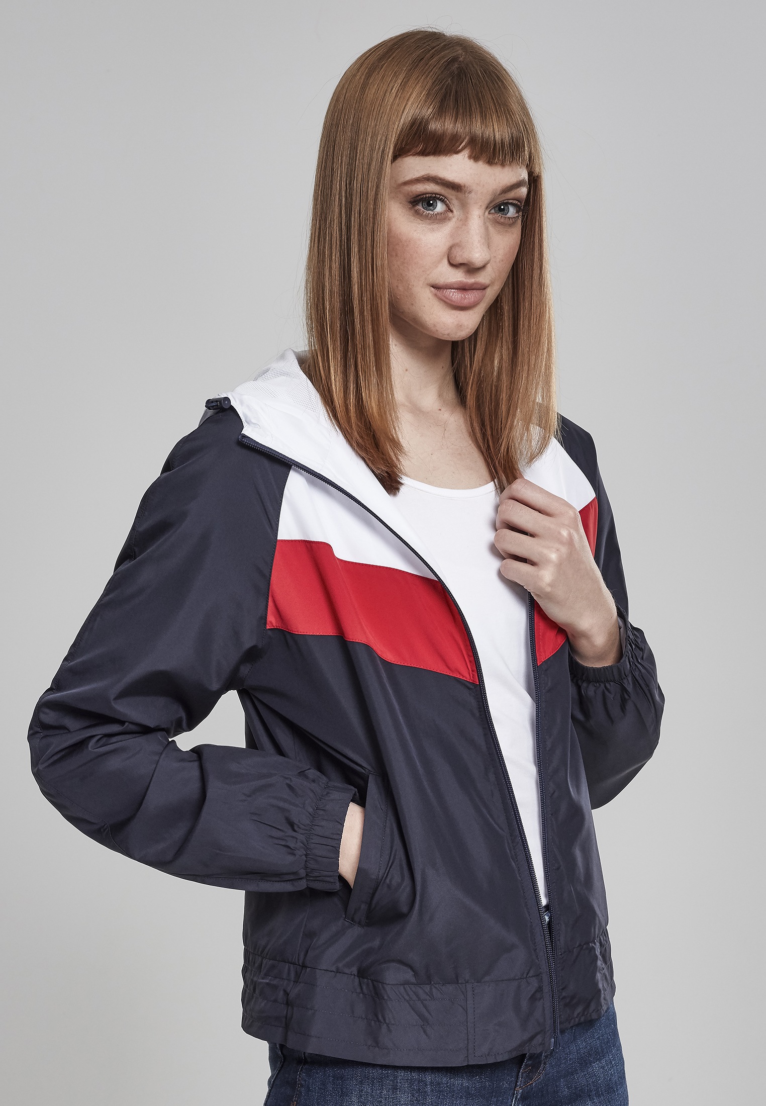 URBAN CLASSICS Sommerjacke »Damen Ladies St.) kaufen (1 Windbreaker«, BAUR | 3-Tone