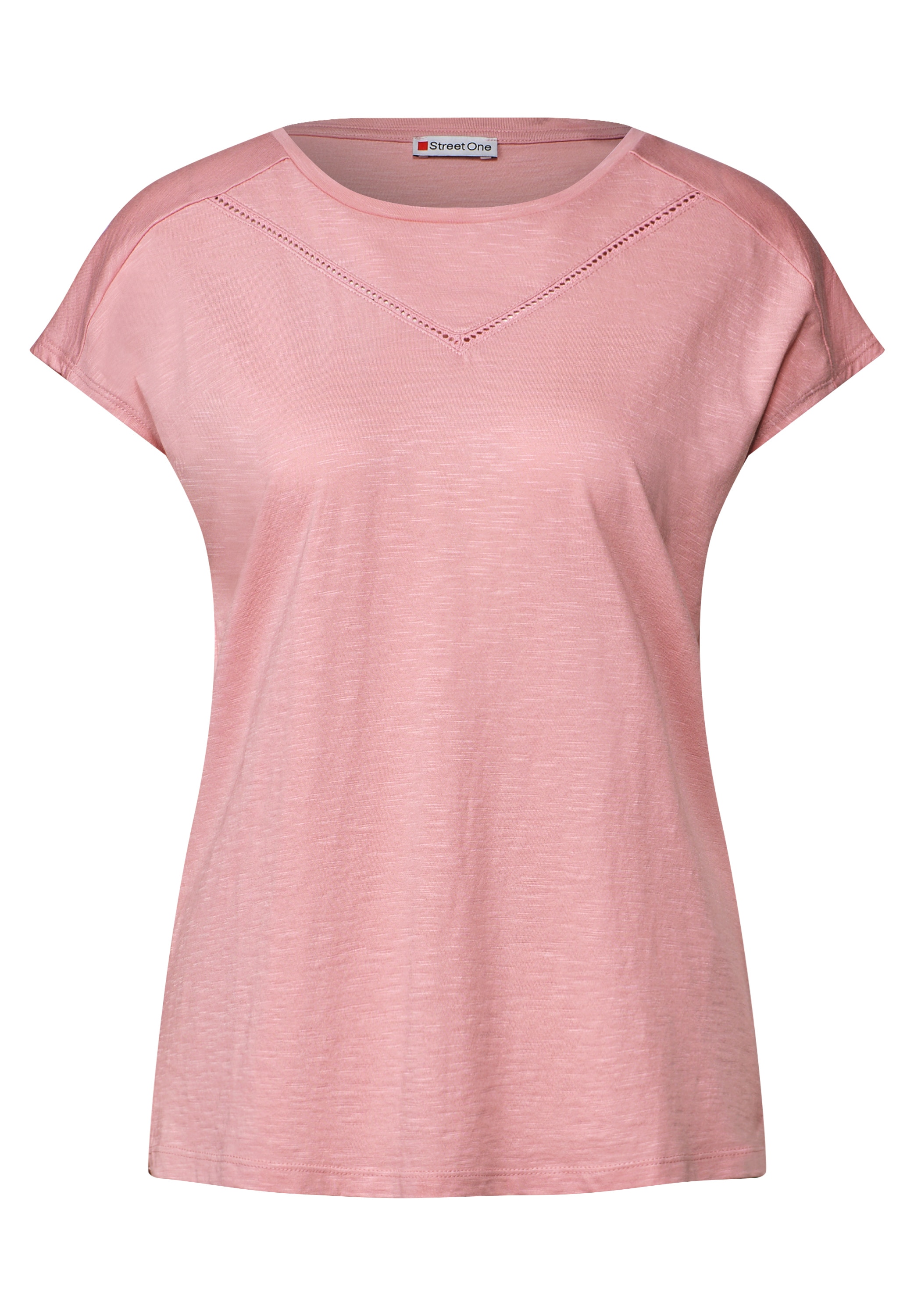 STREET ONE Shirttop, mit Deko-Tape