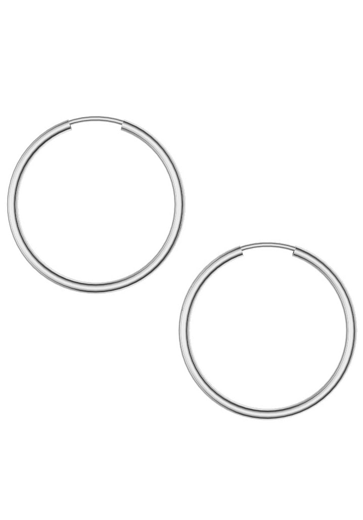 Firetti Paar Creolen »Schmuck Geschenk Silber 925 2,0 mm breit«, Made in Germany