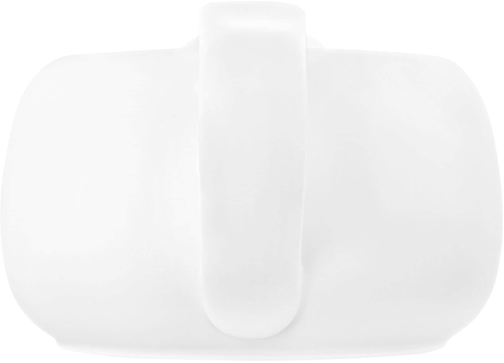 Seltmann Weiden Sauciere »Liberty weiß« 1 aus Porzellan Soßenschale, Kännchen