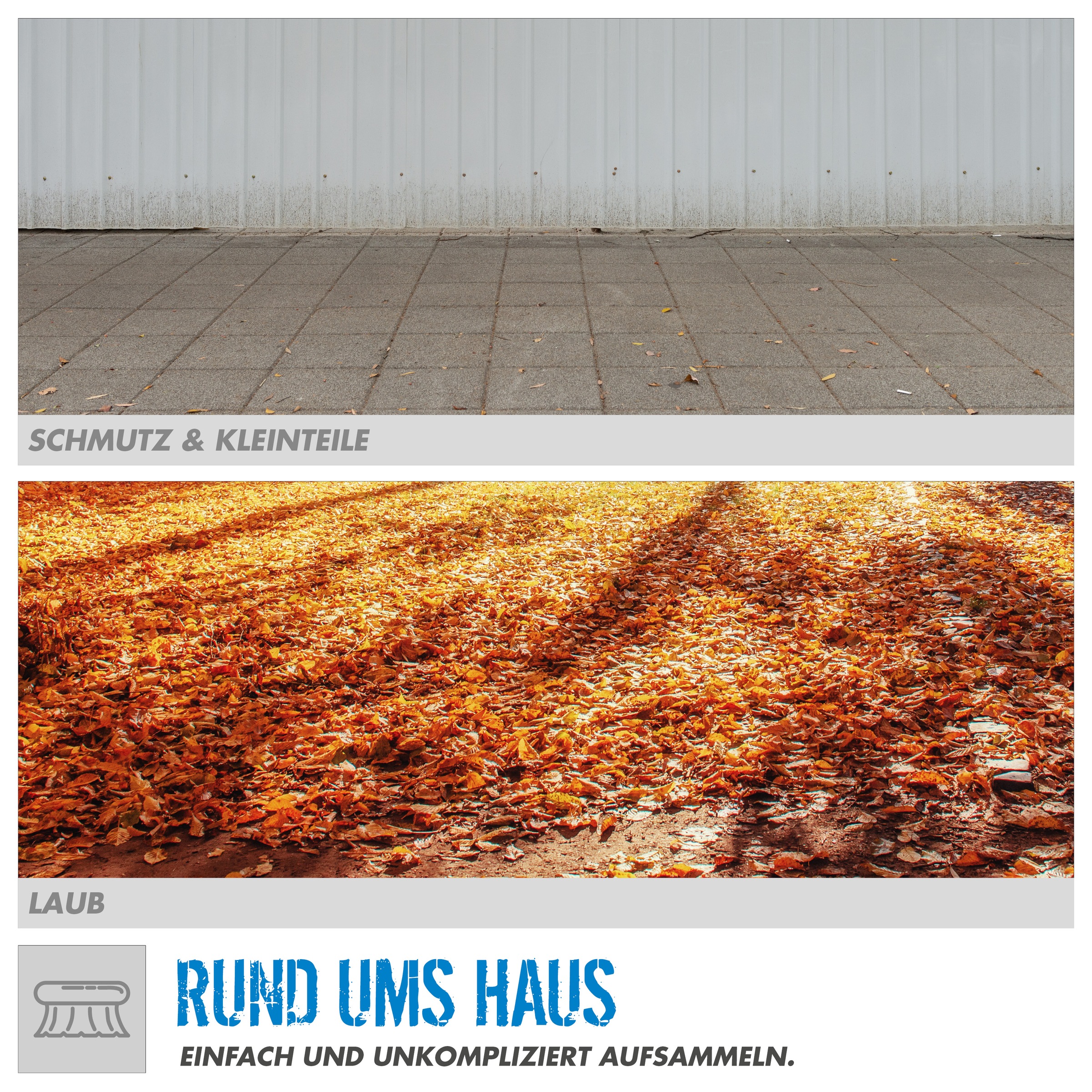 Güde Handkehrmaschine »»GKM 18-401-30««, Akkubetriebene Kehrbesen, Kehrbreite: 610mm, Inkl. Akku