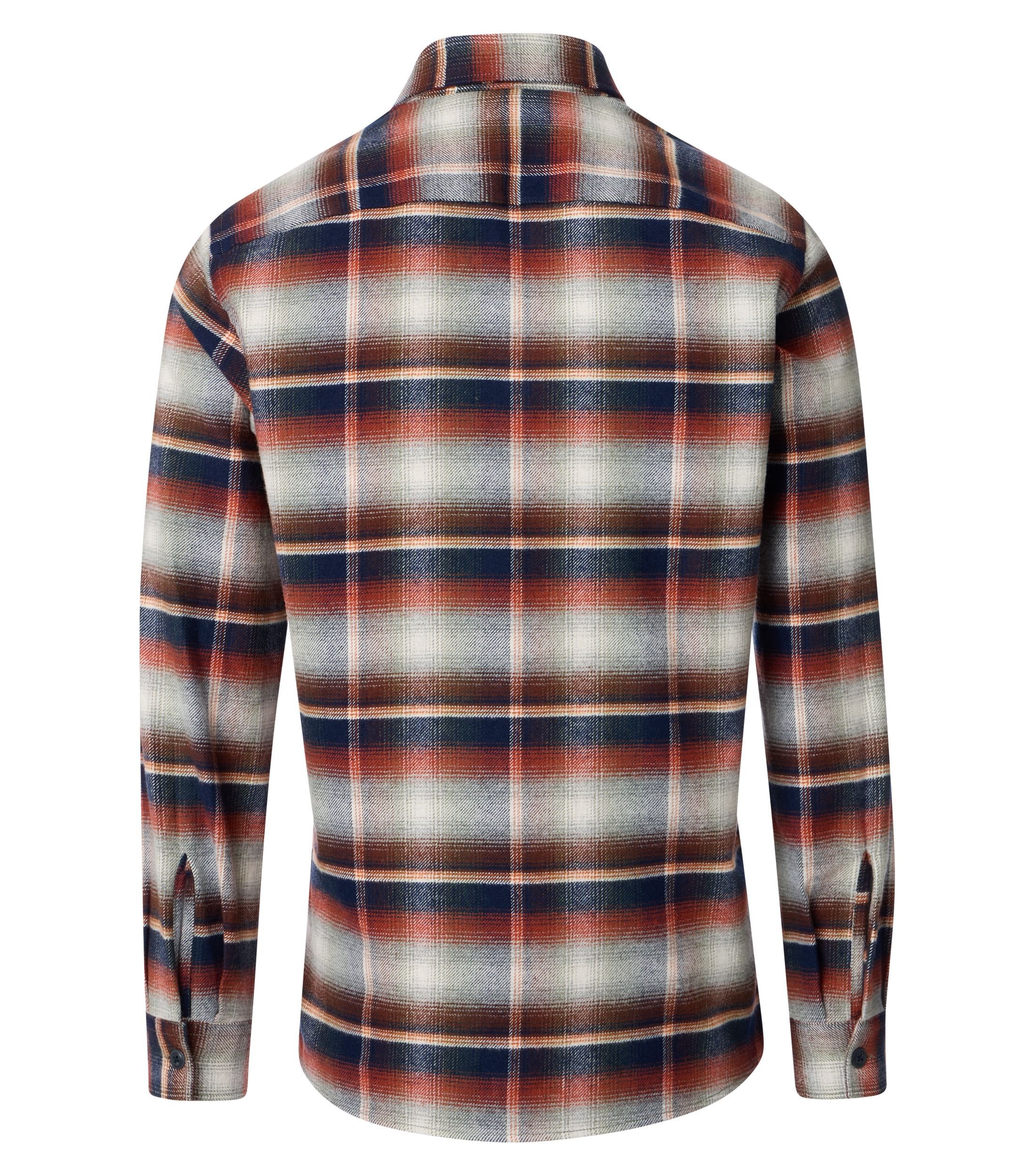 CASAMODA Langarmhemd »CASAMODA Hemdjacke uni«