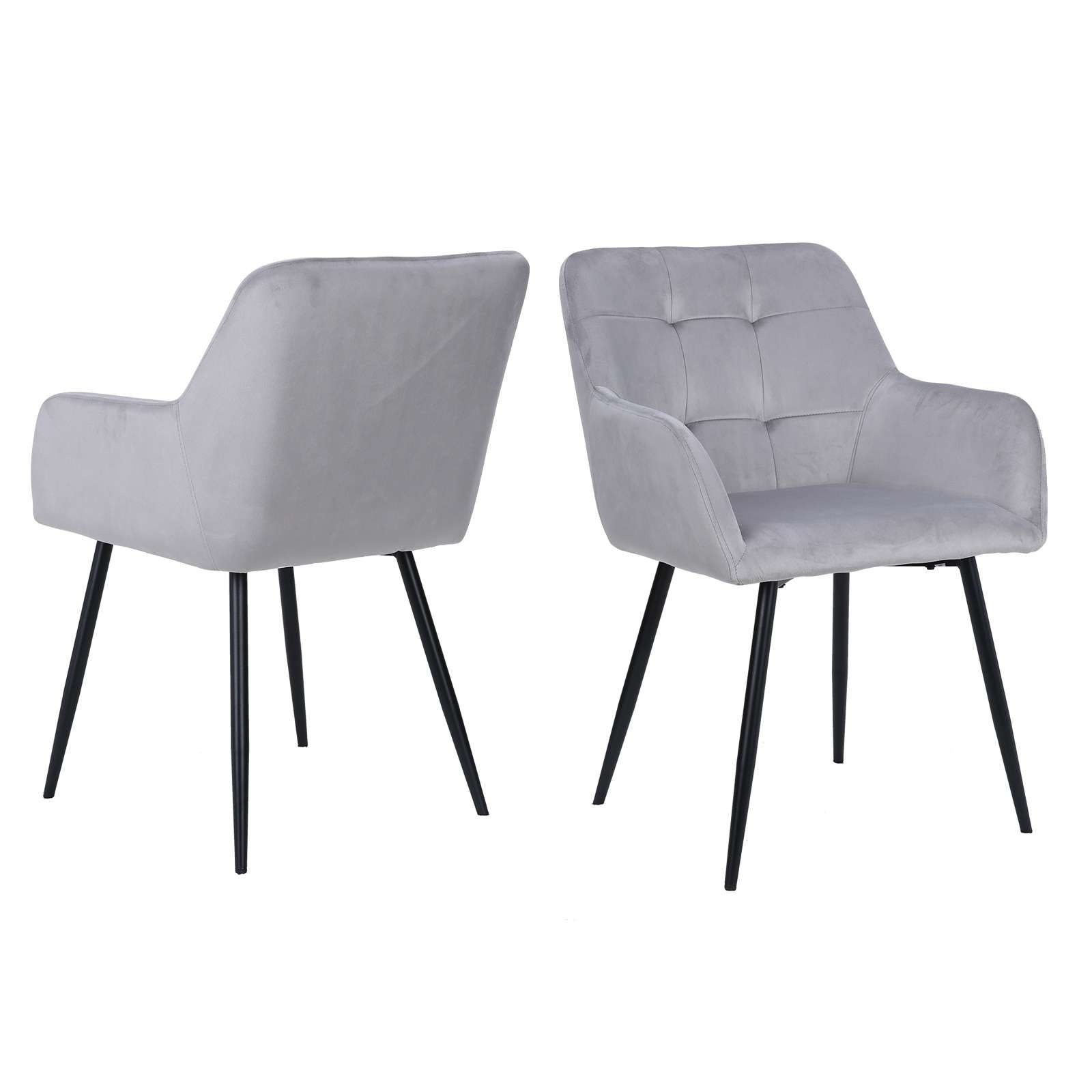 OTTO home Esszimmerstuhl "Bostony" () 2 Stk.gepolsterte Rückenlehne, Armleh günstig online kaufen