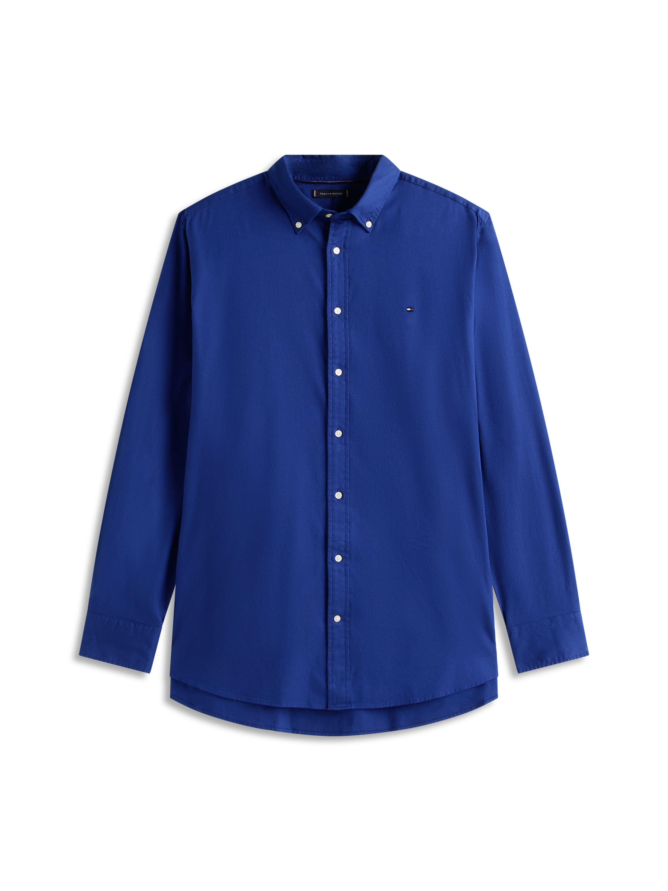 Tommy Hilfiger Big & Tall Langarmhemd, Große Größen, Button-Down-Kragen