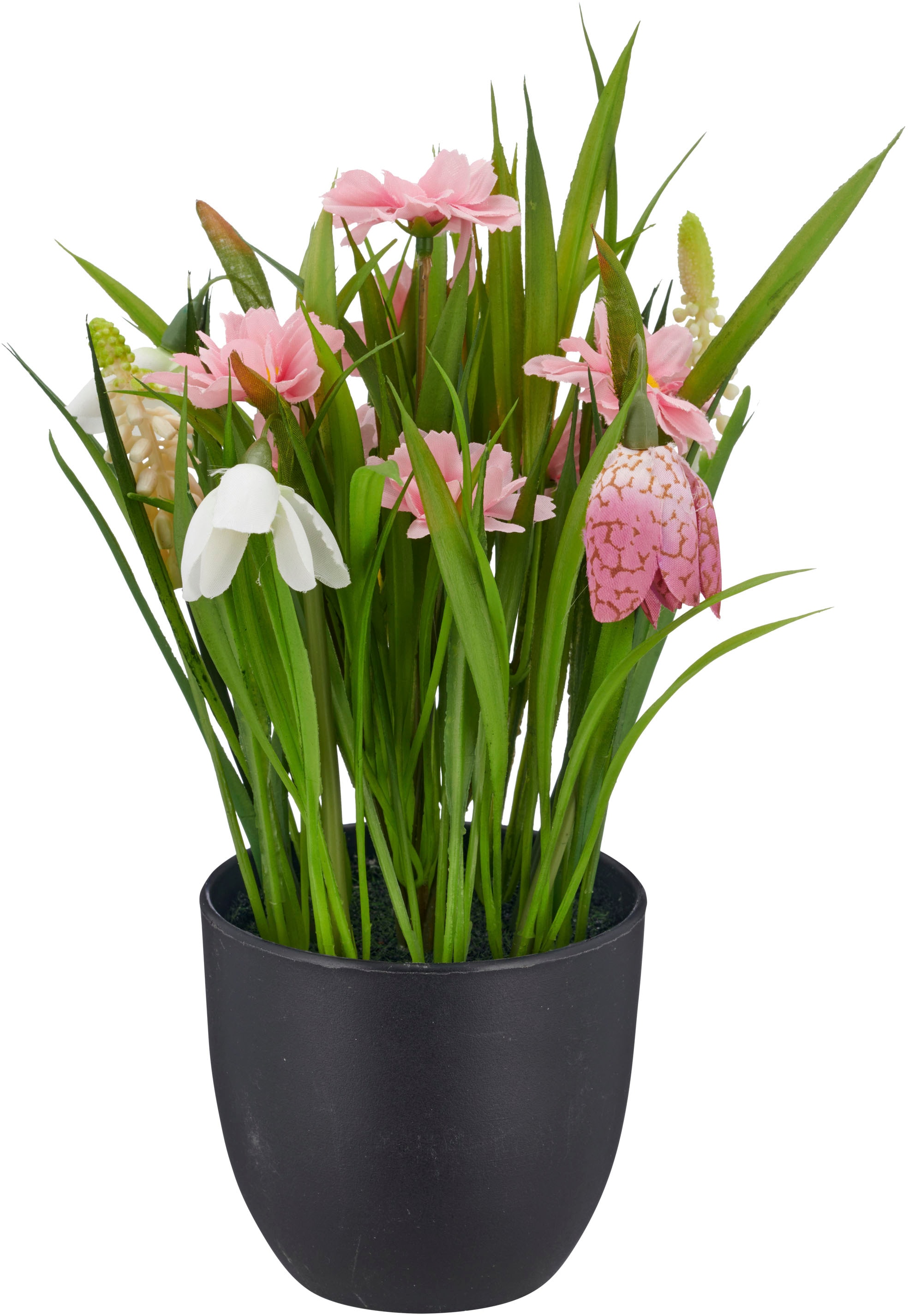 Creativ green Kunstpflanze »Frühlingsblumen« mit niedlichen Frühlingsblüten