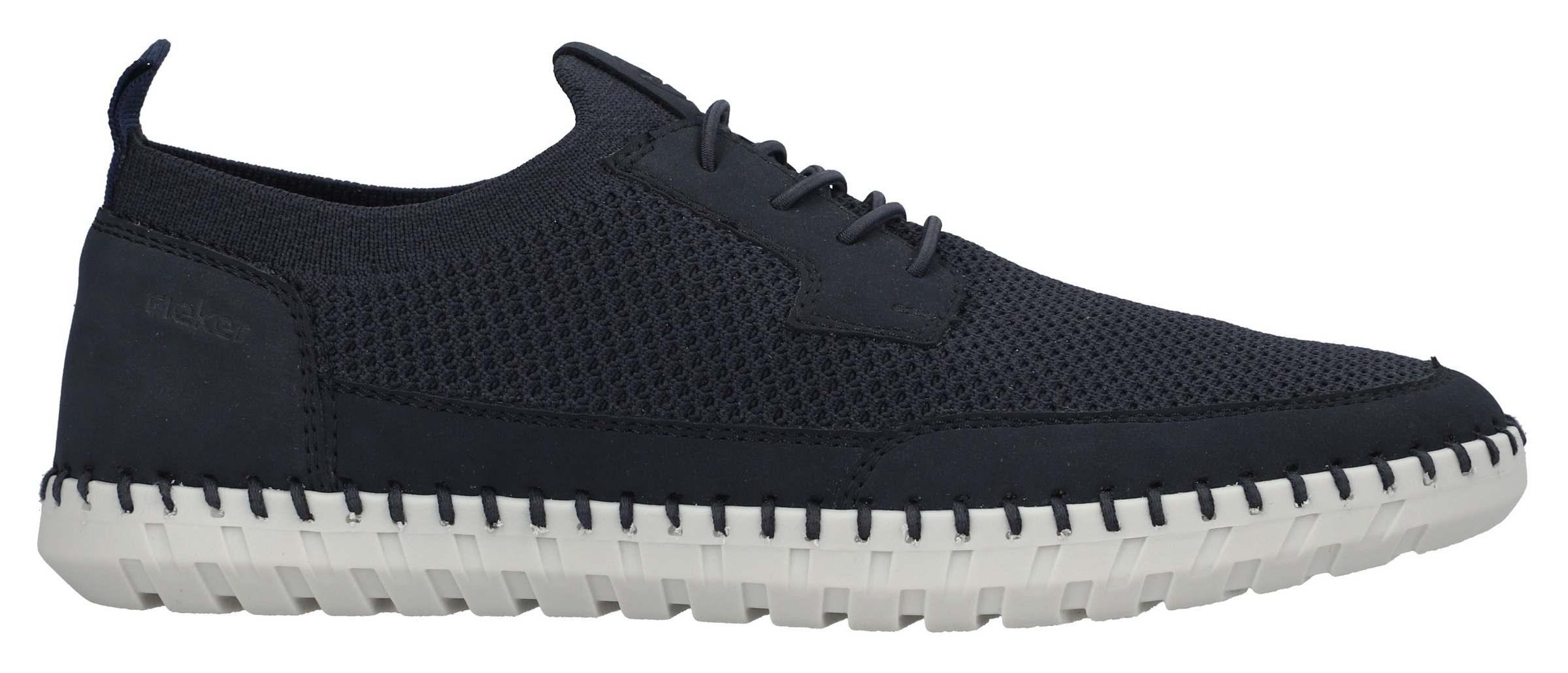 Rieker Slip-On Sneaker, Slipper, Schlupfschuh, Freizeitsneaker mit elastischem Einstieg