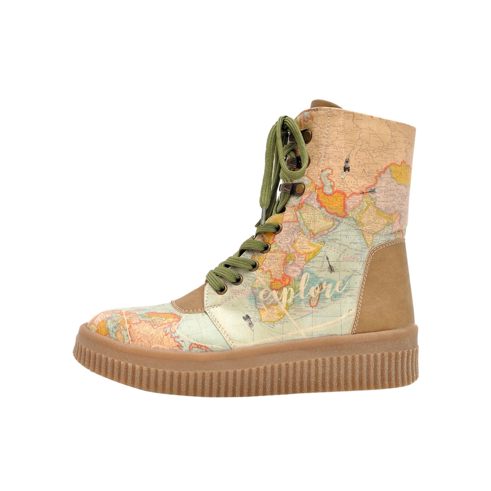DOGO Schnürboots "Future High Top Boots Explore Damen Stiefeletten", Handge günstig online kaufen